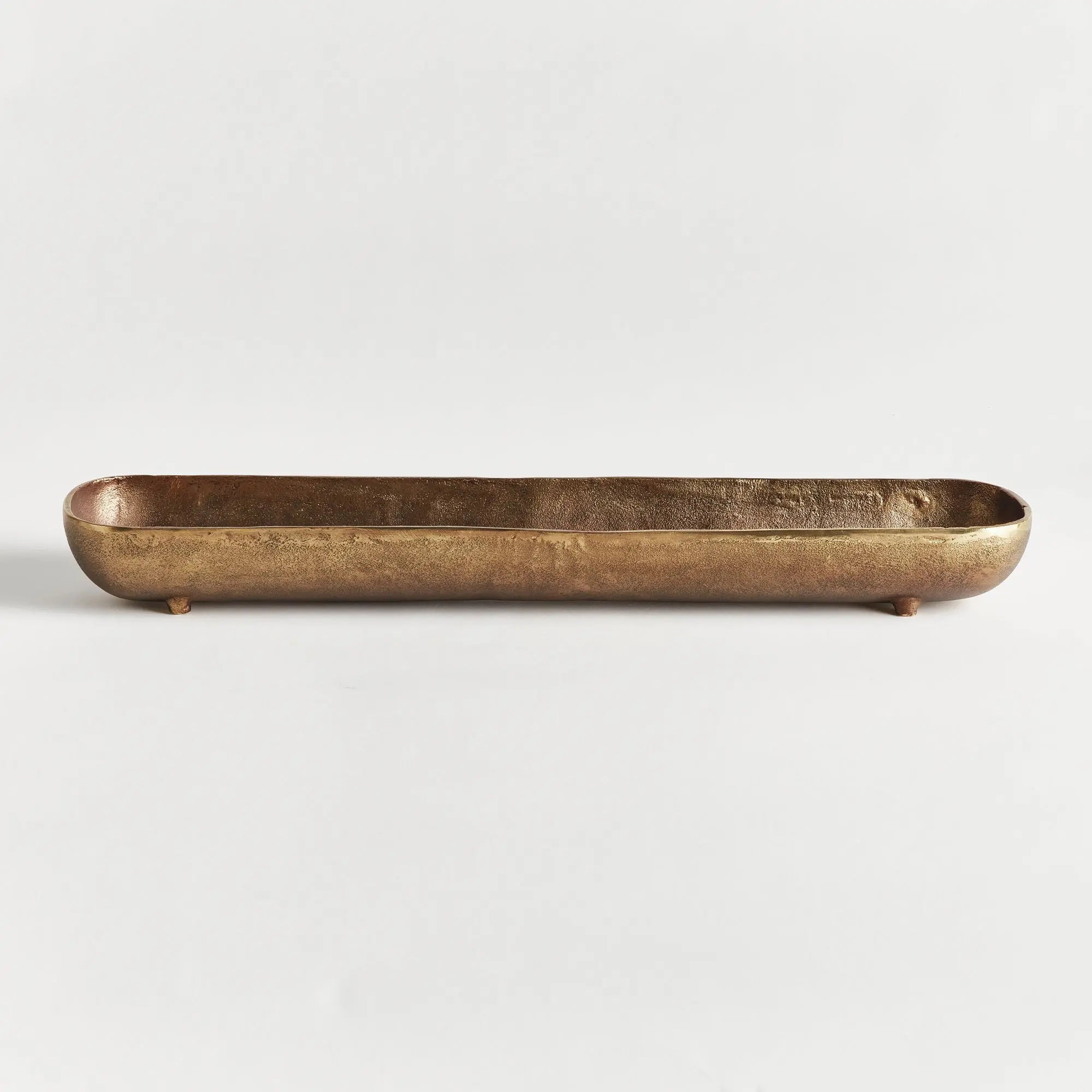 Brandon Decorative Bowl - Cast Aluminum | Antique Brass - Villa Decor & Design