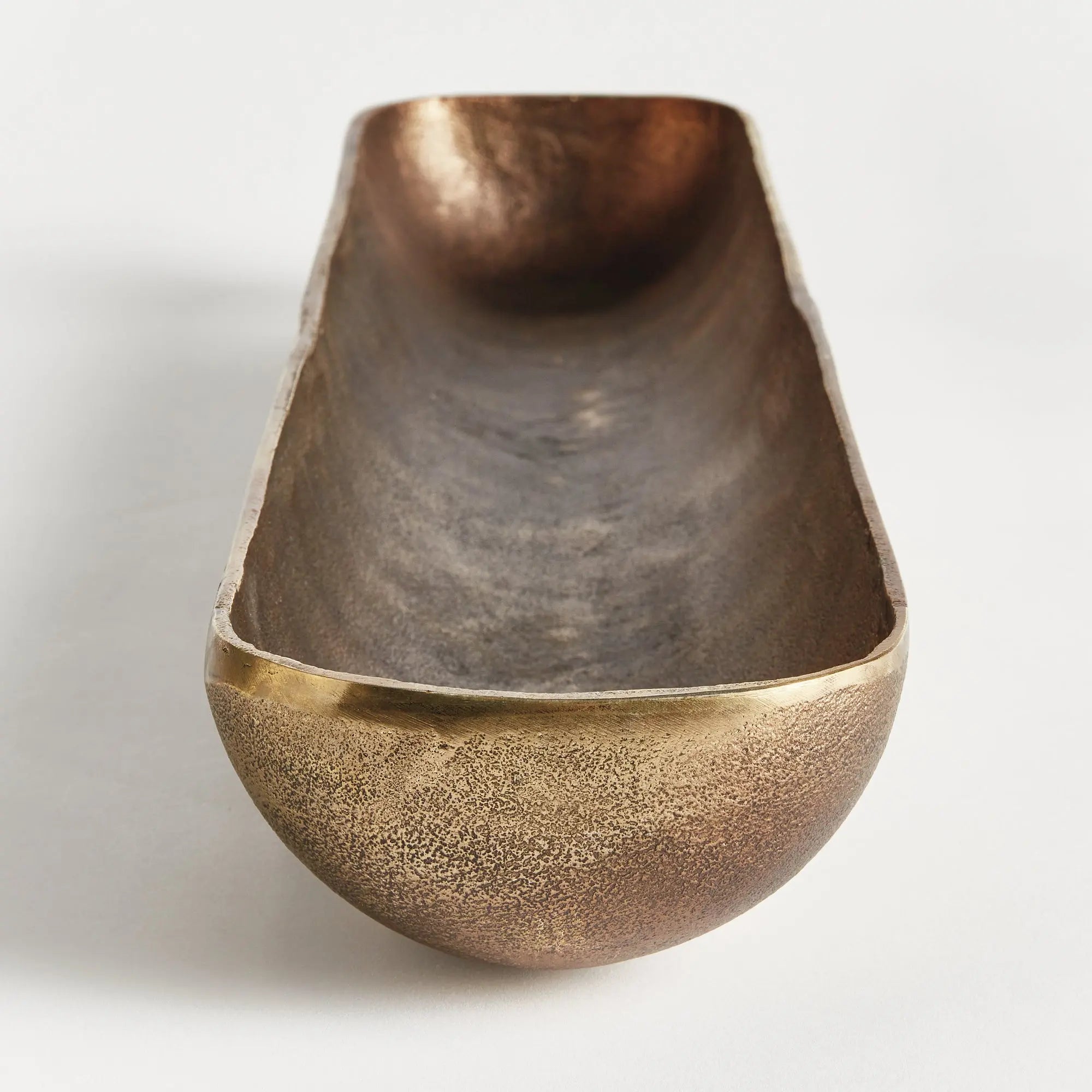 Brandon Decorative Bowl - Cast Aluminum | Antique Brass - Villa Decor & Design