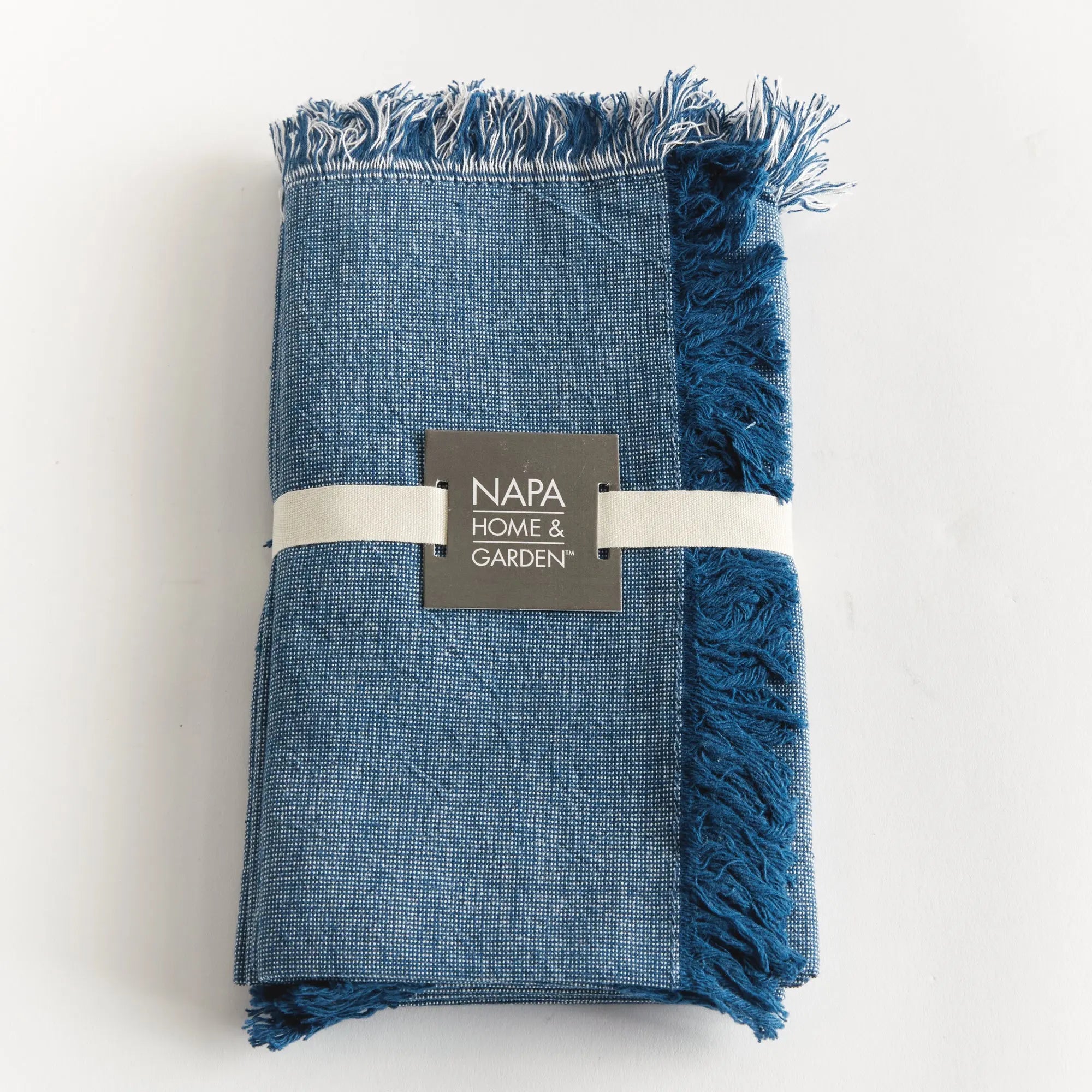 Aura Cotton Dinner Napkins - Set of 4 | Soft, Durable & Machine Washable - Villa Decor & Design