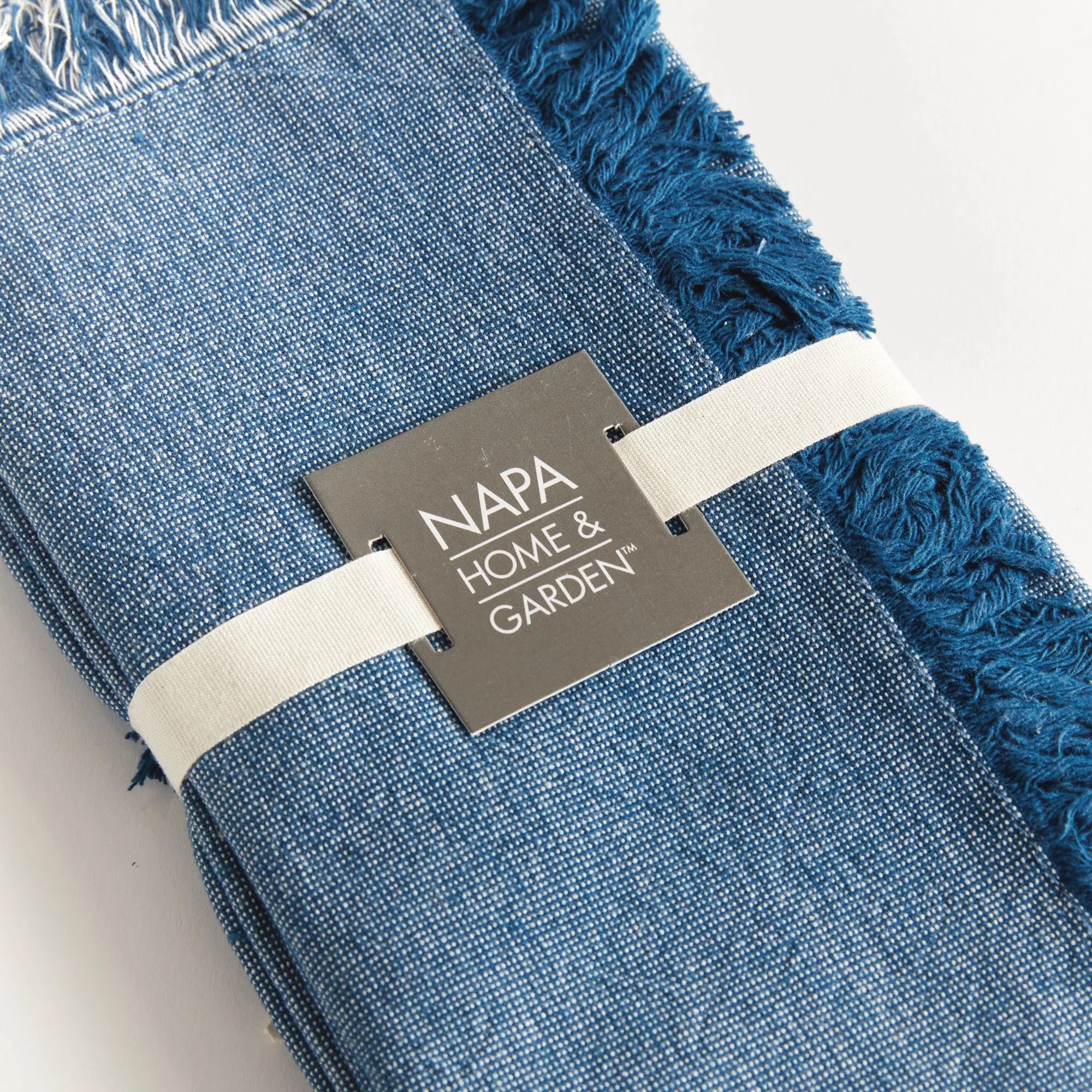 Aura Cotton Dinner Napkins - Set of 4 | Soft, Durable & Machine Washable - Villa Decor & Design