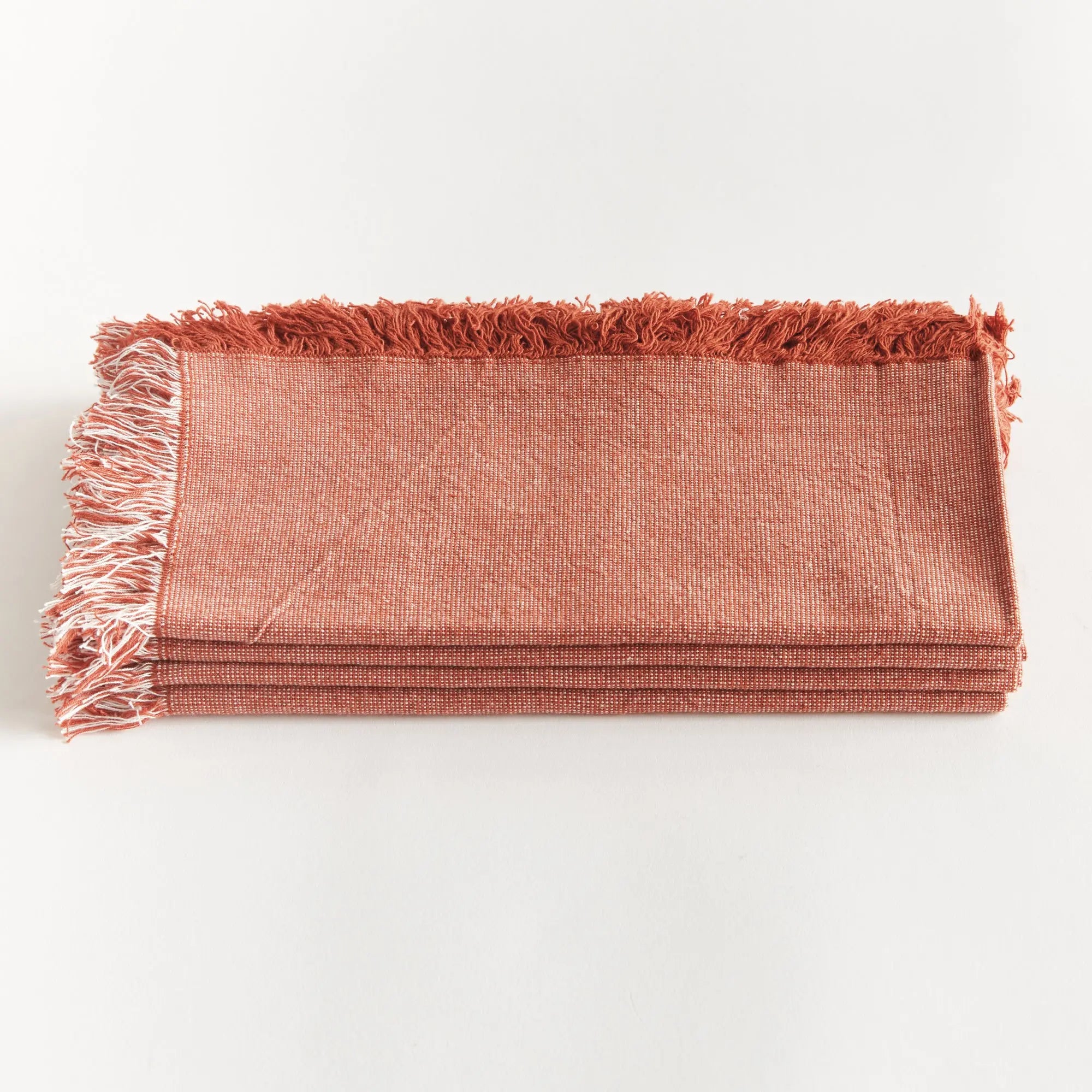 Aura Cotton Dinner Napkins - Set of 4 | Soft, Durable & Machine Washable - Villa Decor & Design