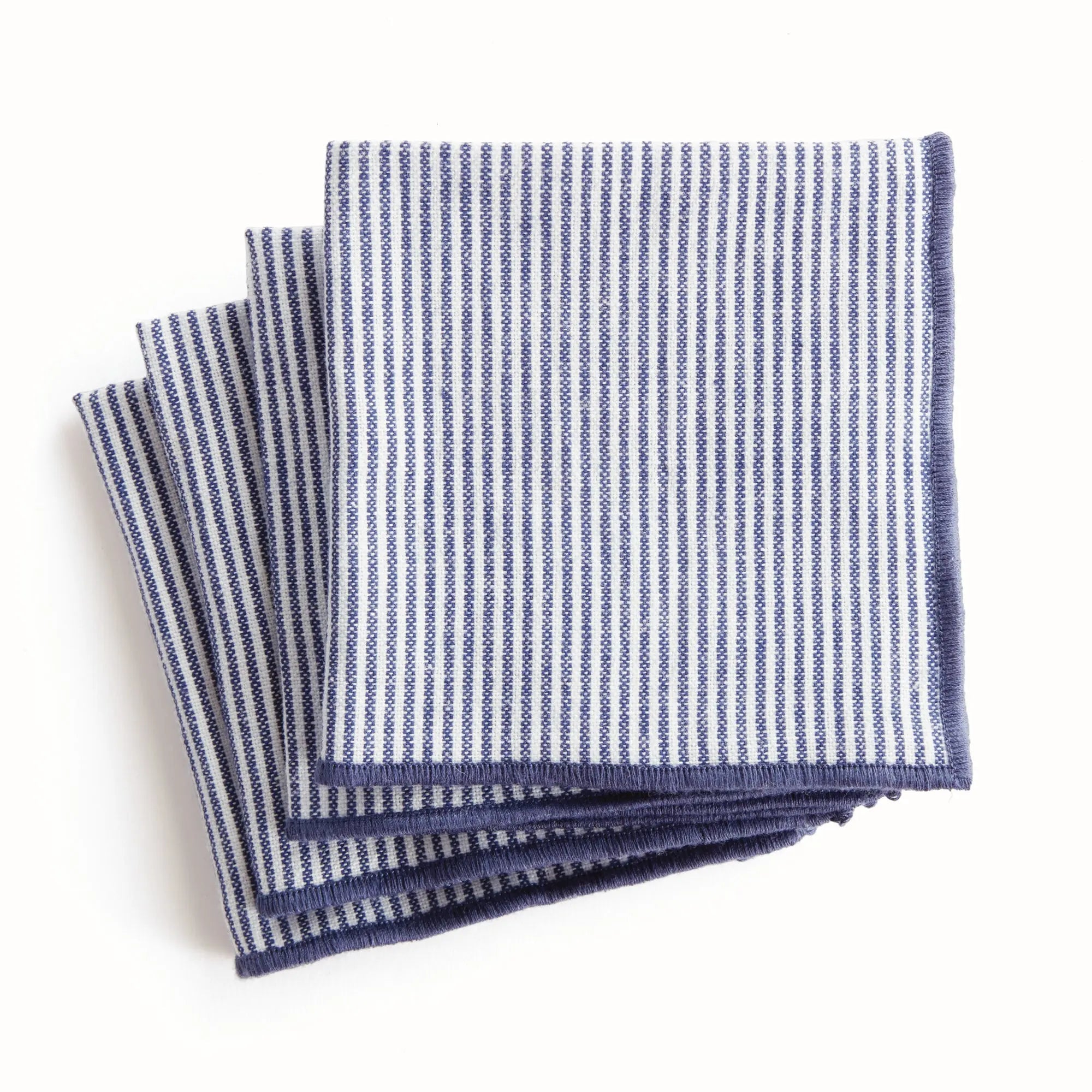Barclay Butera Navy Cocktail Napkins Set