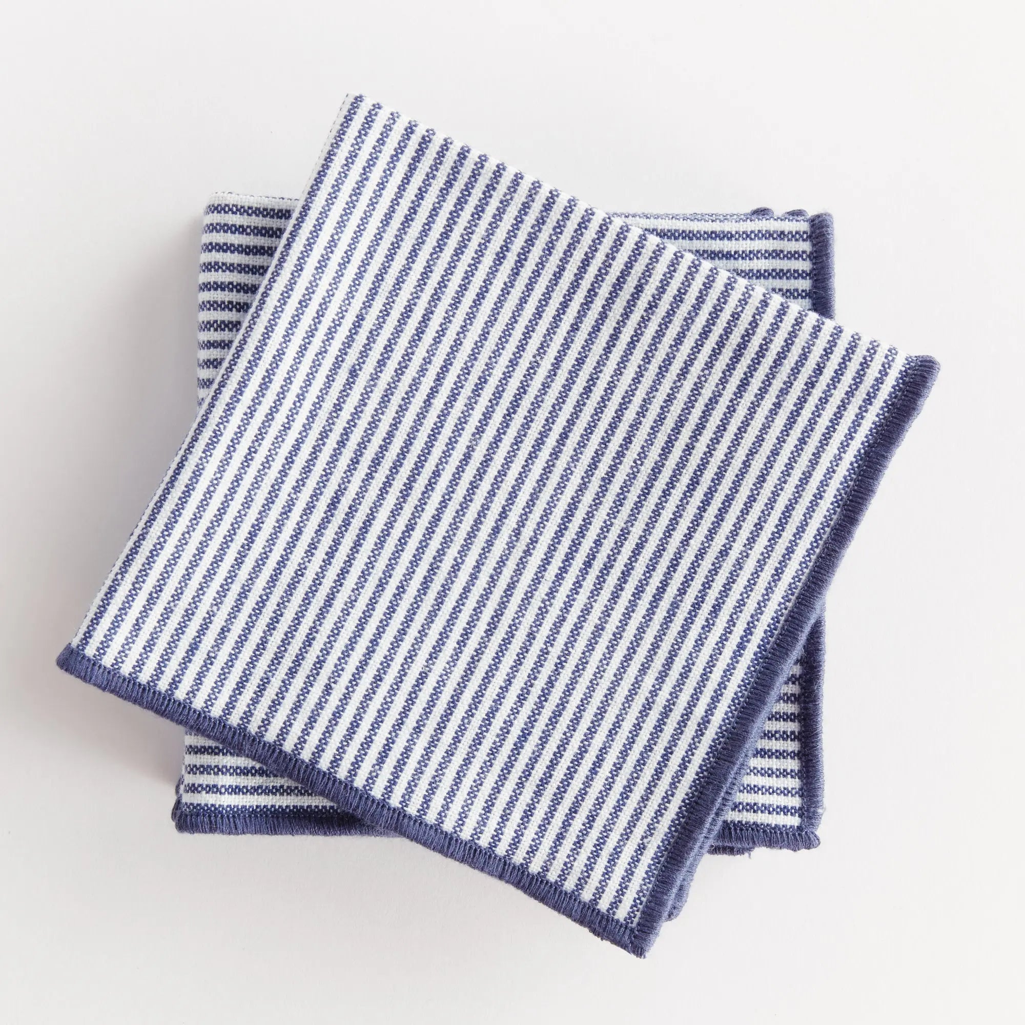 Barclay Butera Navy Cocktail Napkins Set