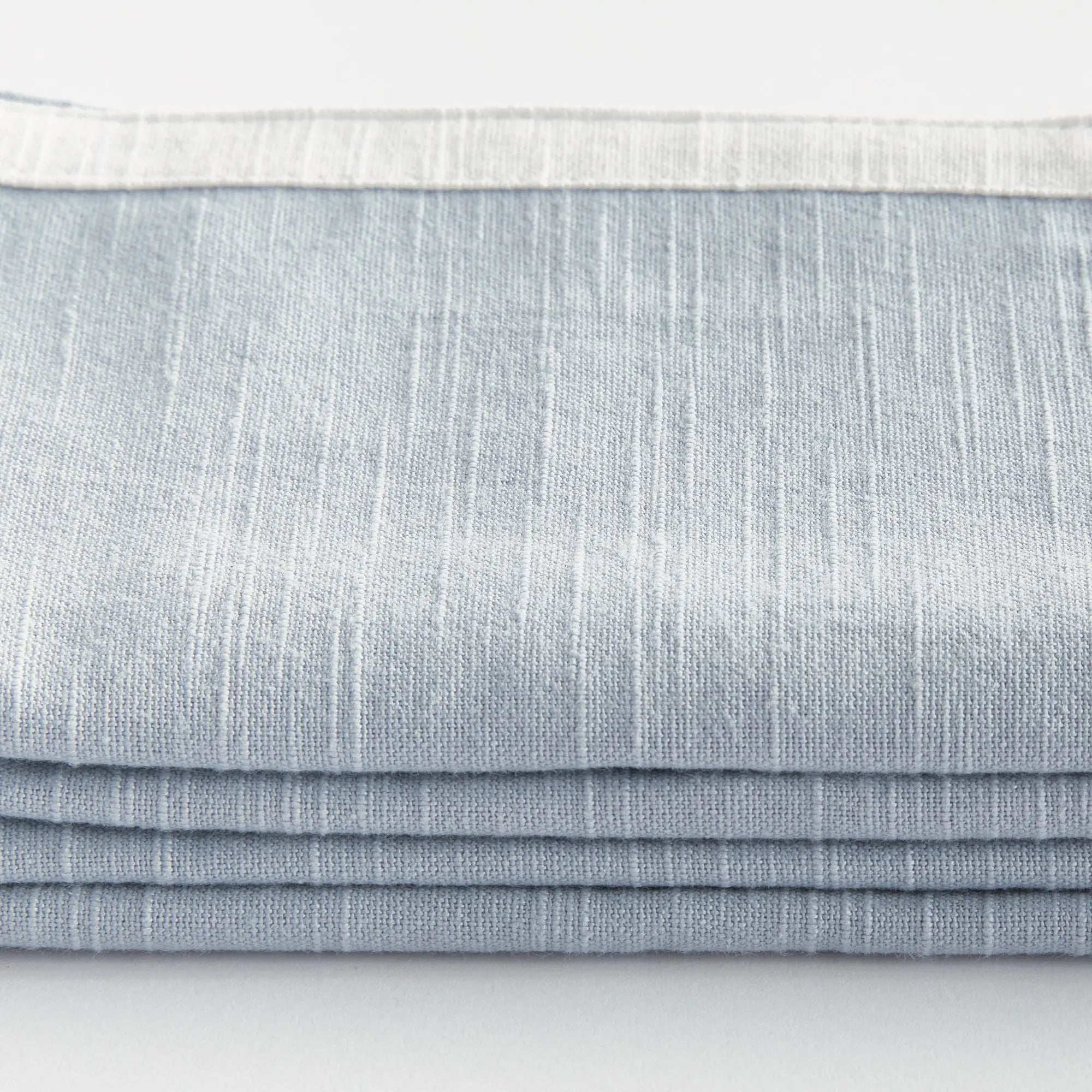 Paige Dinner Napkins (Blue/White), SET OF 4