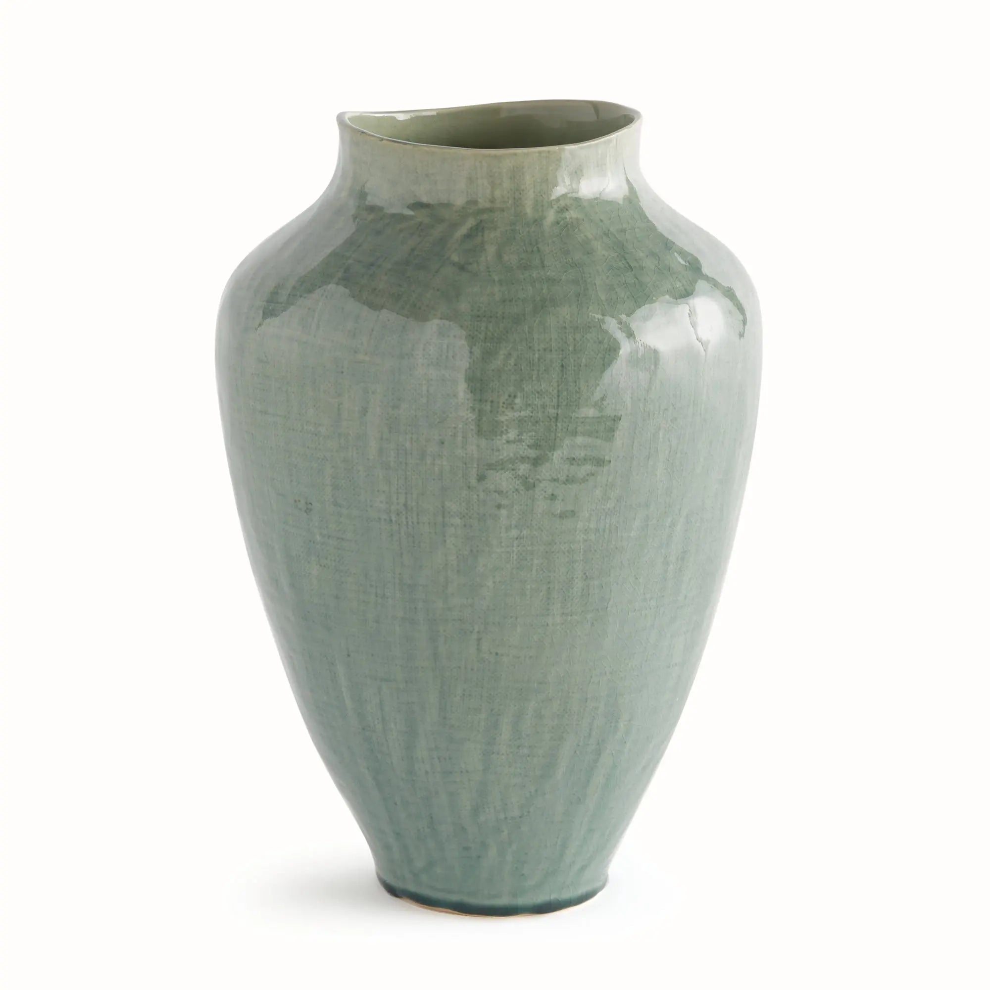 Barclay Butera Ojai Vase LARGE - SAGE