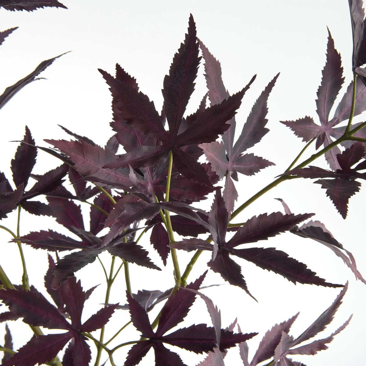 Maple Leaf Branches 41" Set of 2 – Purple