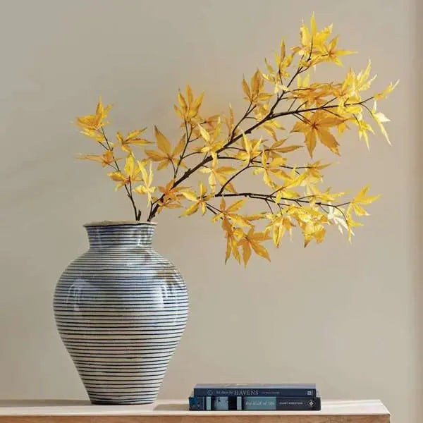 Faux Maple Leaf Branches 41" ST/2 - Green, Yellow or Purple | Realistic Faux Maple Leaf Branches