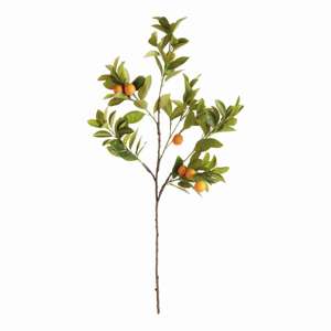 Faux Orange Branches 43", Set of 2