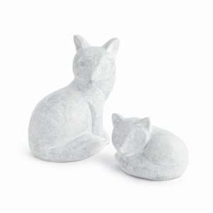 Lazing Foxes, Set of 2