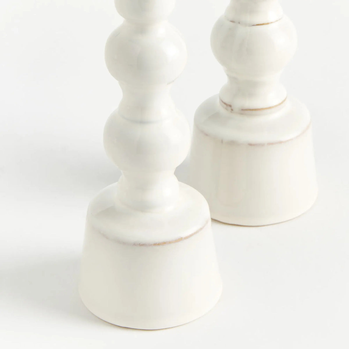 Caroline Taper Holders Set of 2 – Cream