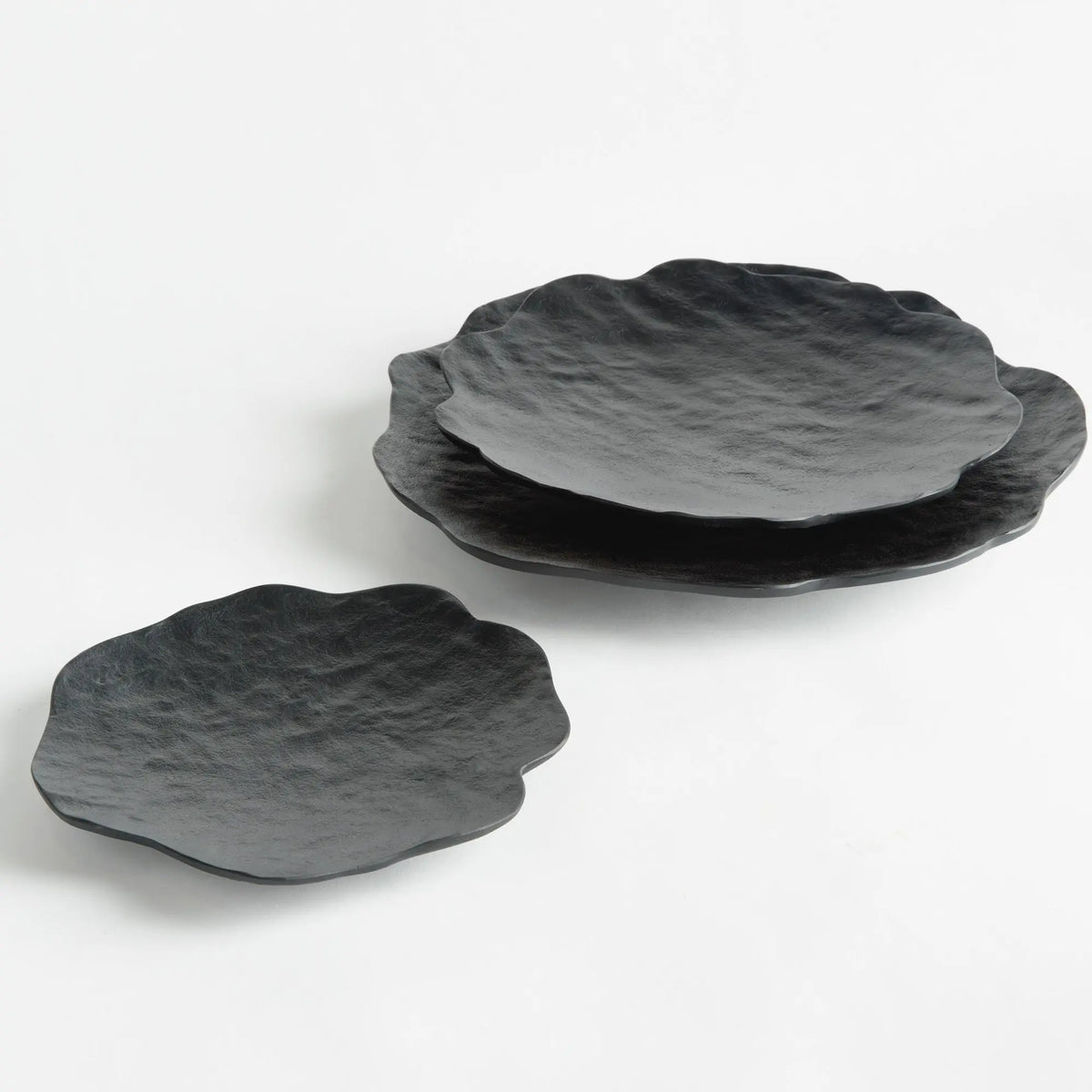 Rylee Decorative Trays Set of 3 – Black