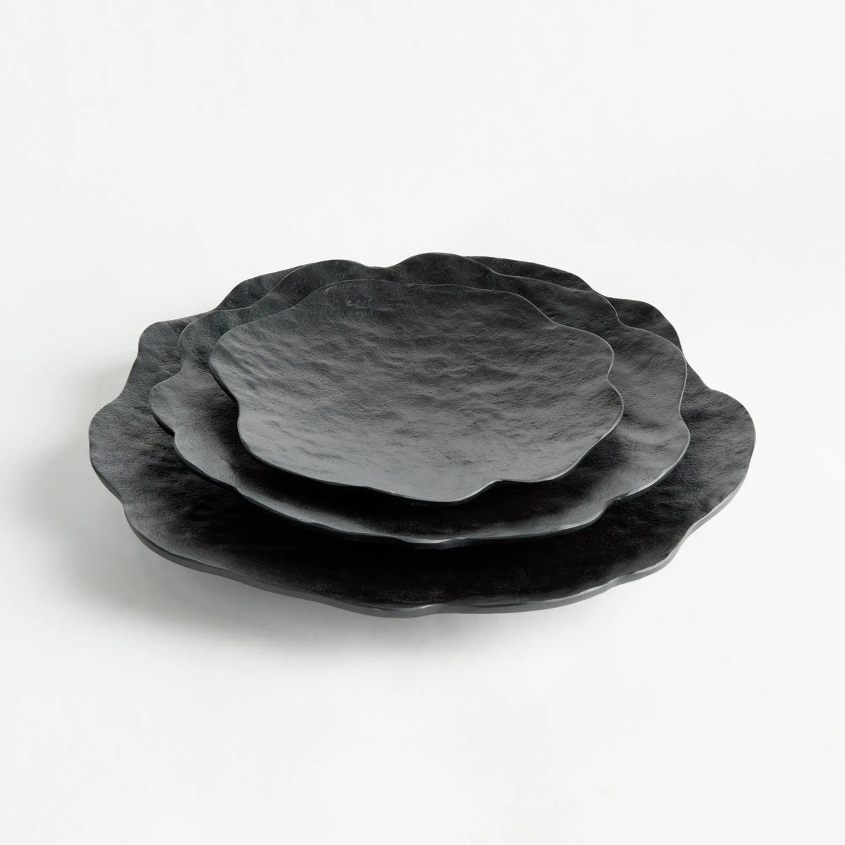 Rylee Decorative Trays Set of 3 – Black