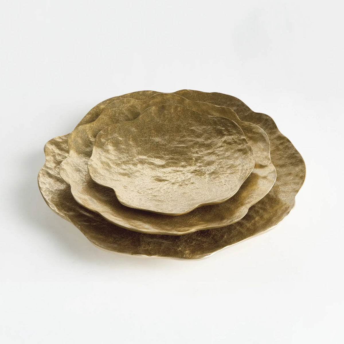 Rylee Decorative Trays Set of 3 – Gold