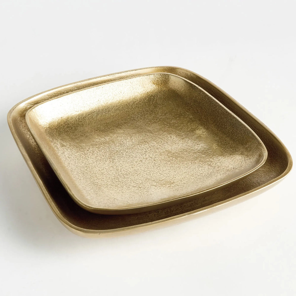 Benton Decorative Trays Set of 2 – Gold