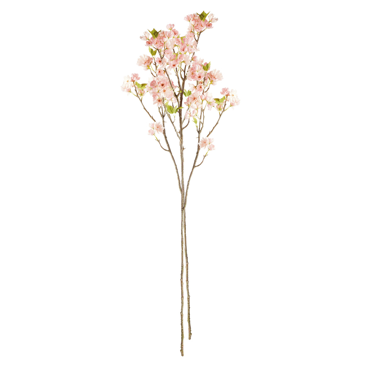 Double Cherry Blossom Branches 46", Set of 2