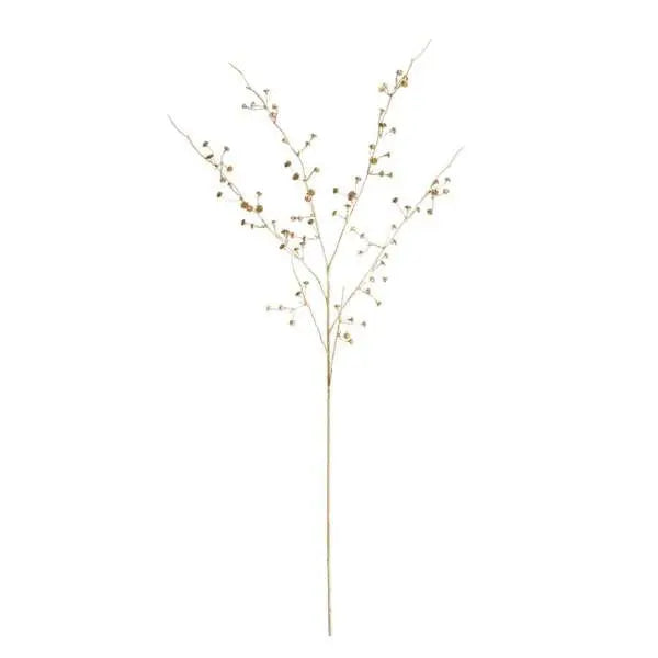 Gilded Baby's Breath Stems 31" Set of 4 | Gilded Gold Baby's Breath Stems Napa Home & Garden
