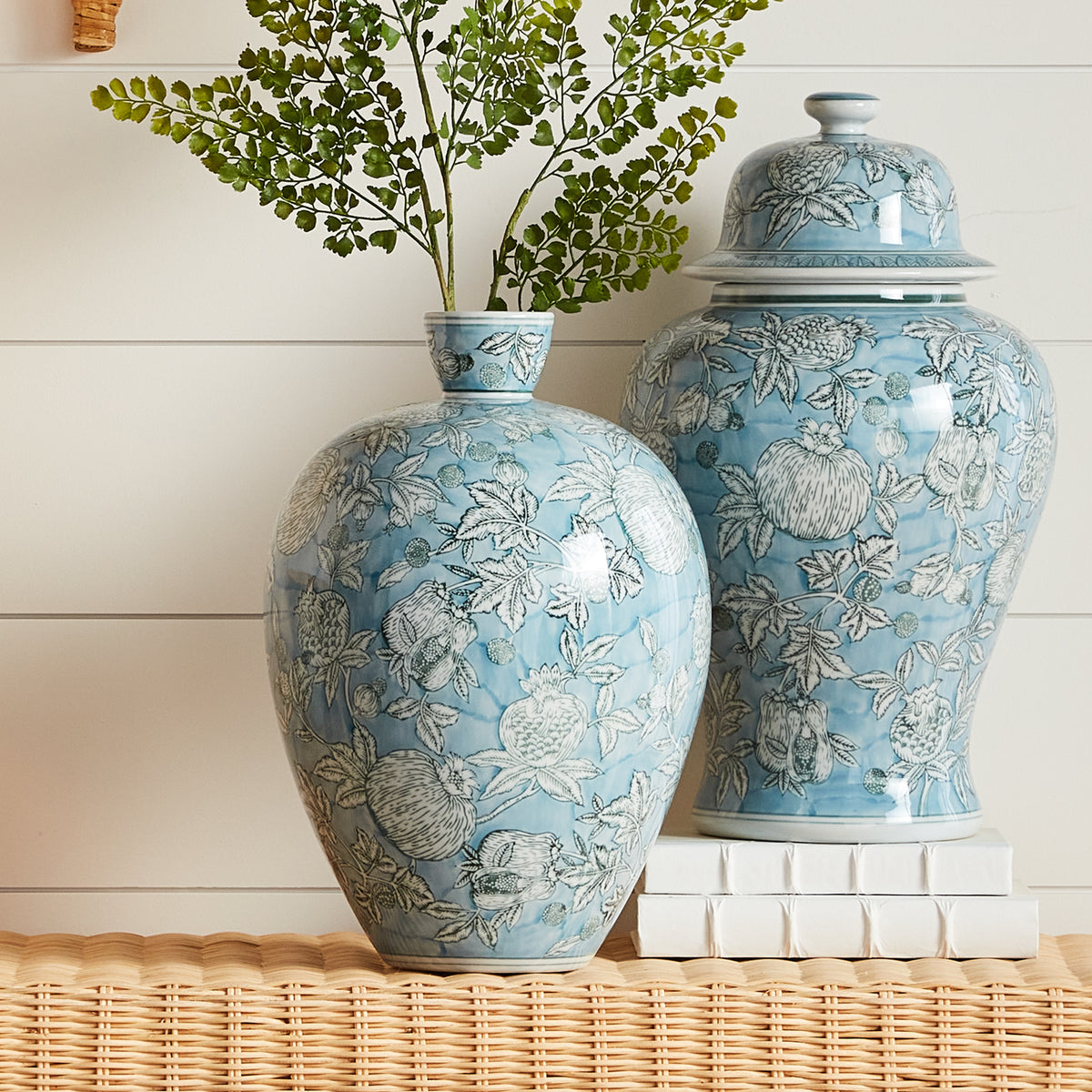 Pomegranate Sketch Vase
