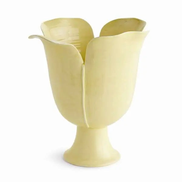 Petalo Vase - Handmade Italian Sculptural Petal Vase (White or Celadon) Napa Home & Garden