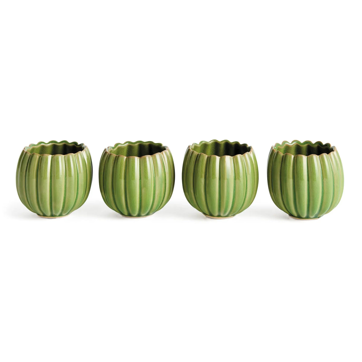 Leanna Mini Pots Set of 4 – Green