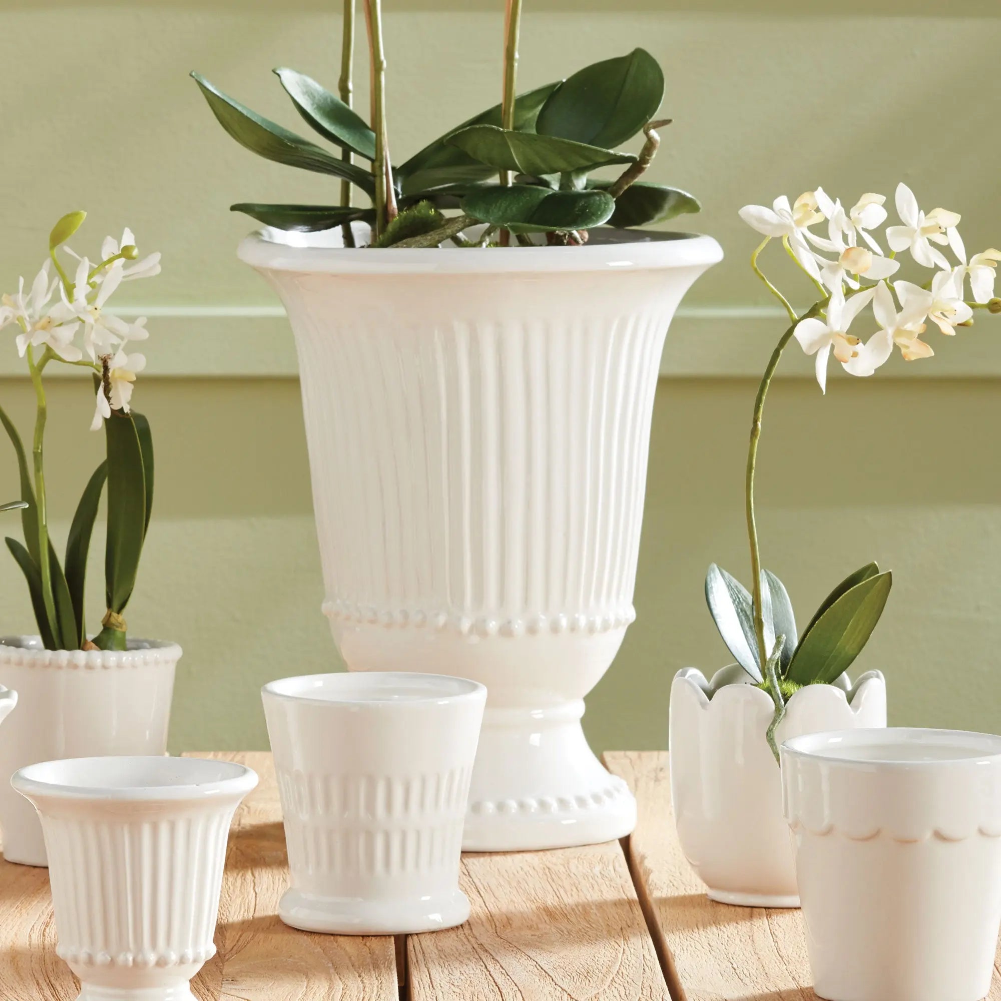 MIRABELLE BEADED VASE Villa Decor & Design