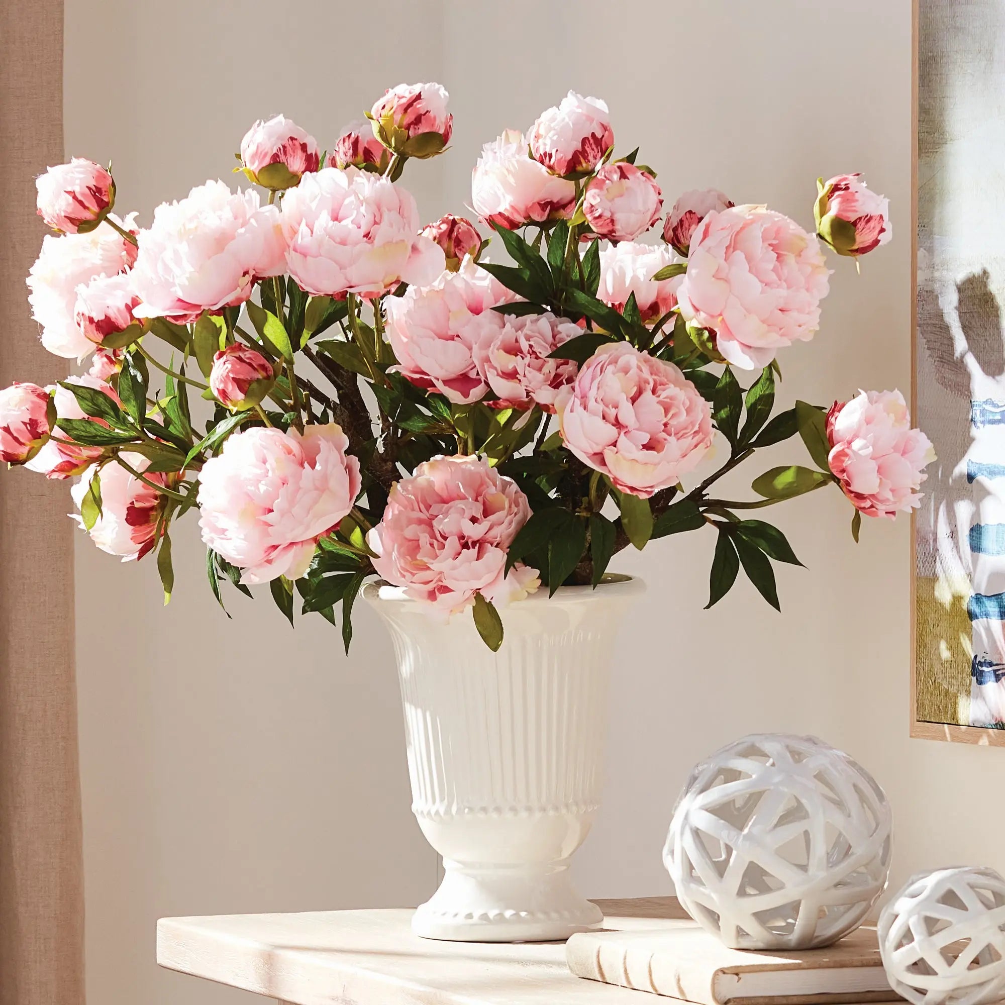 MIRABELLE BEADED VASE Villa Decor & Design