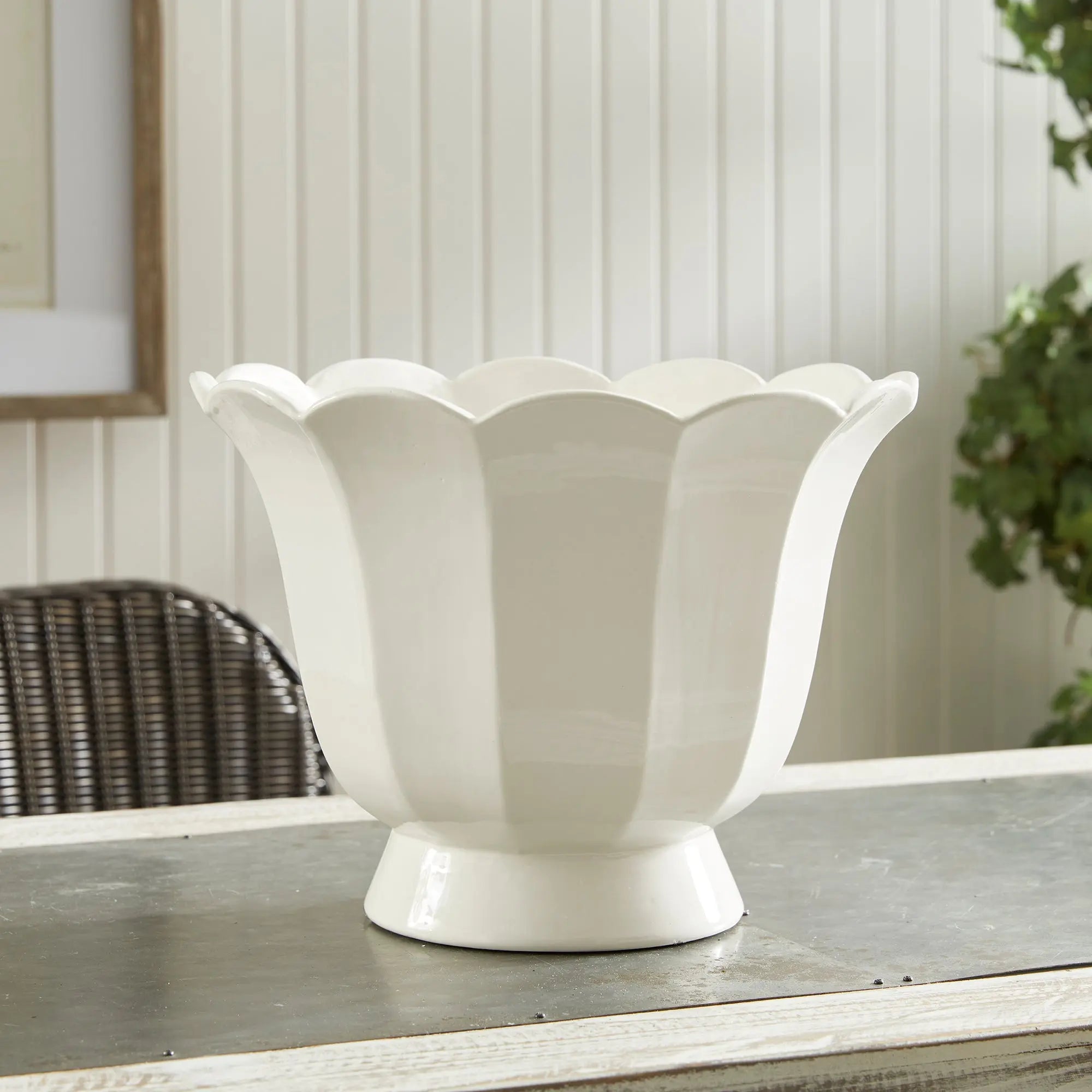 Mirabelle Fluted Cachepot - LARGE