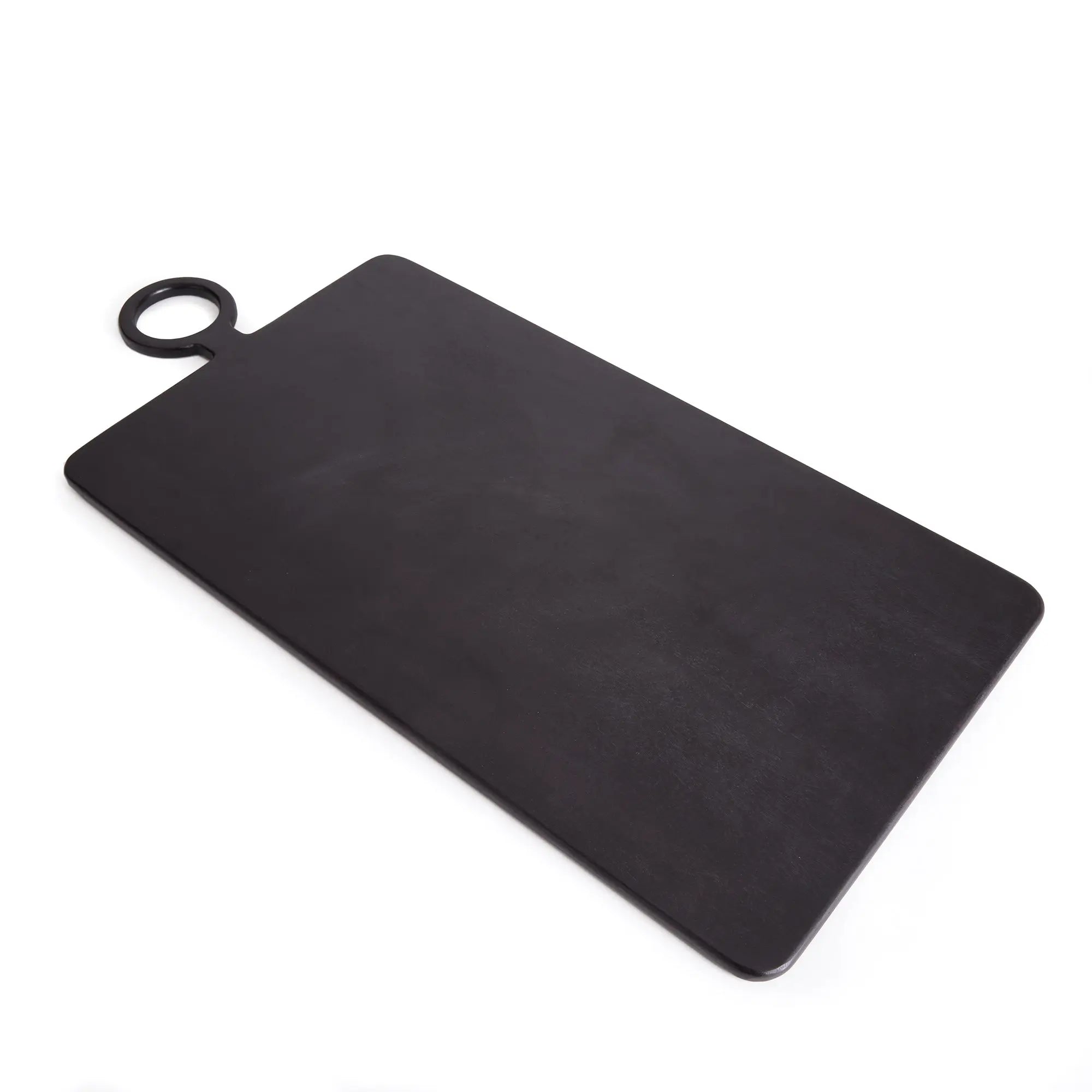 Black mango wood charcuterie board – large size