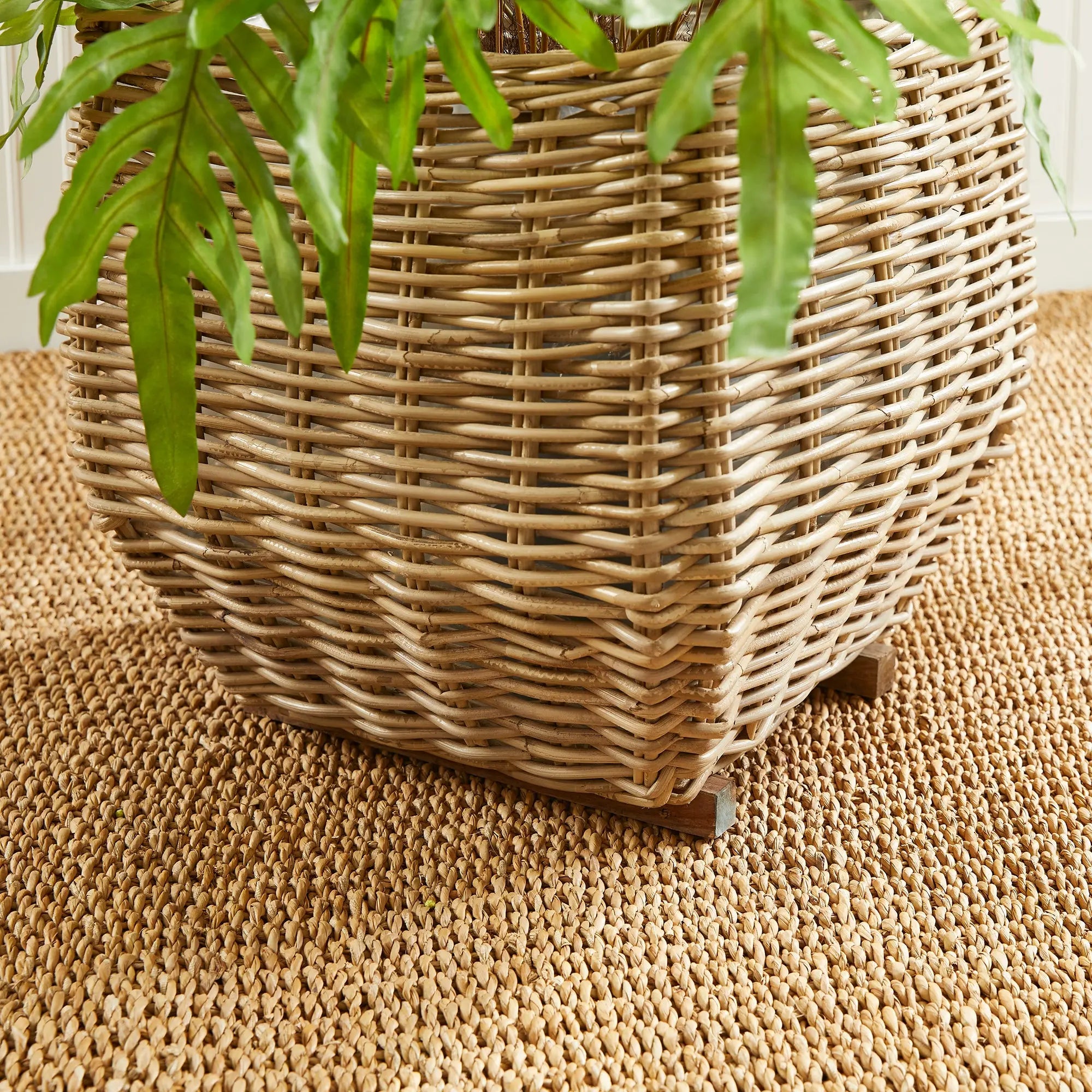 SYLVIE SQUARE TAPER BASKET LARGE Villa Decor & Design