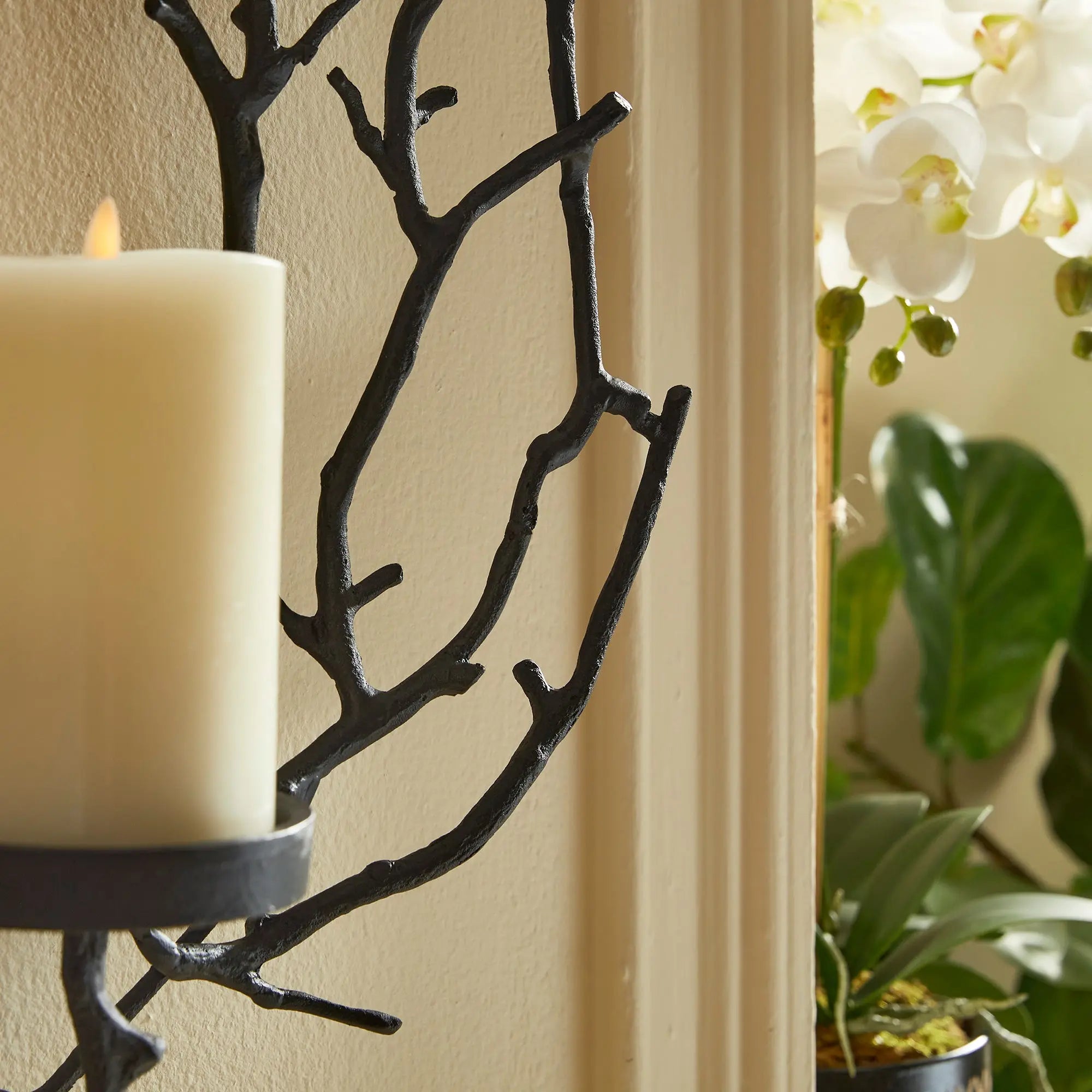 BRANCH WALL CANDLEHOLDER Villa Decor & Design