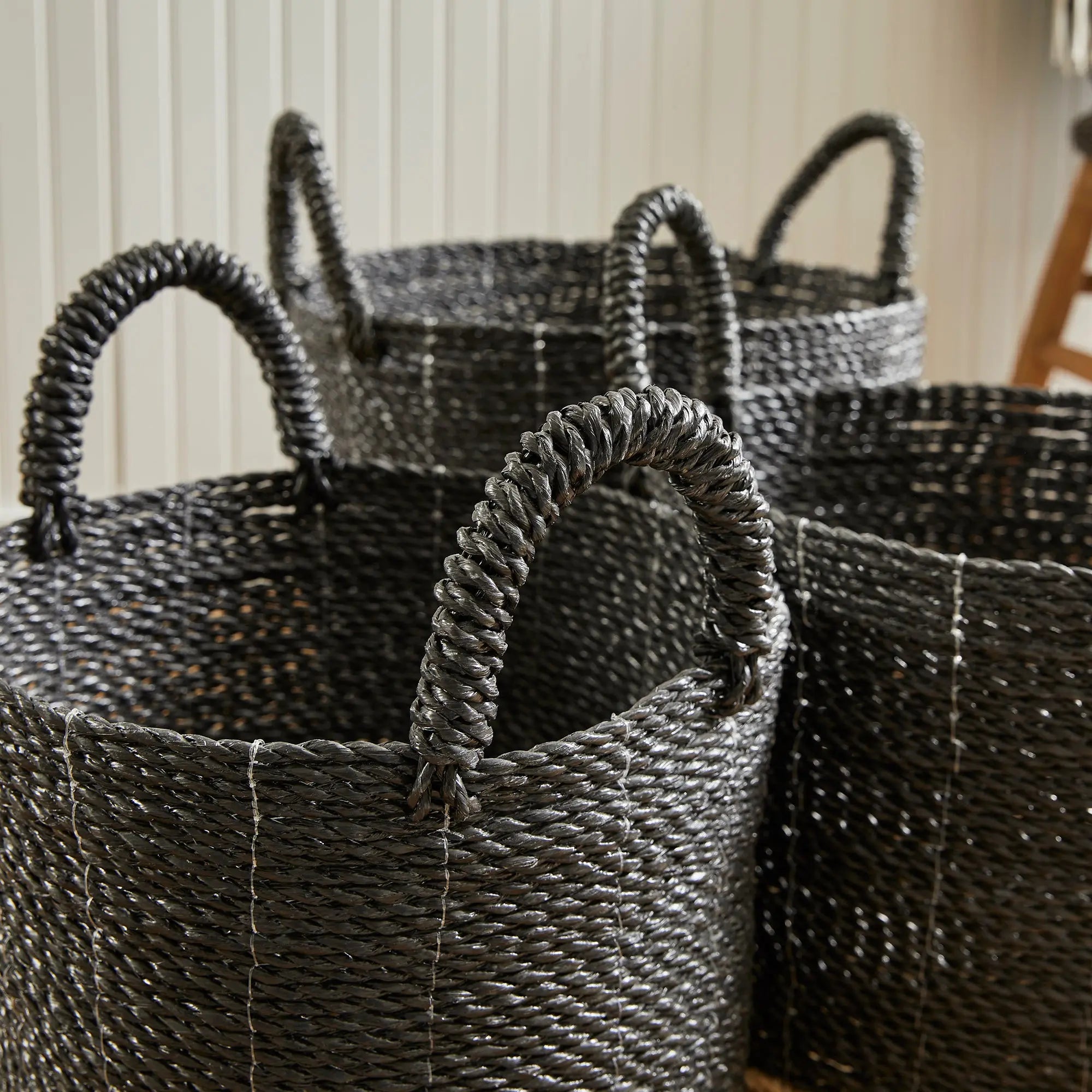 MADURA MARKET BASKETS, SET OF 3 Villa Decor & Design