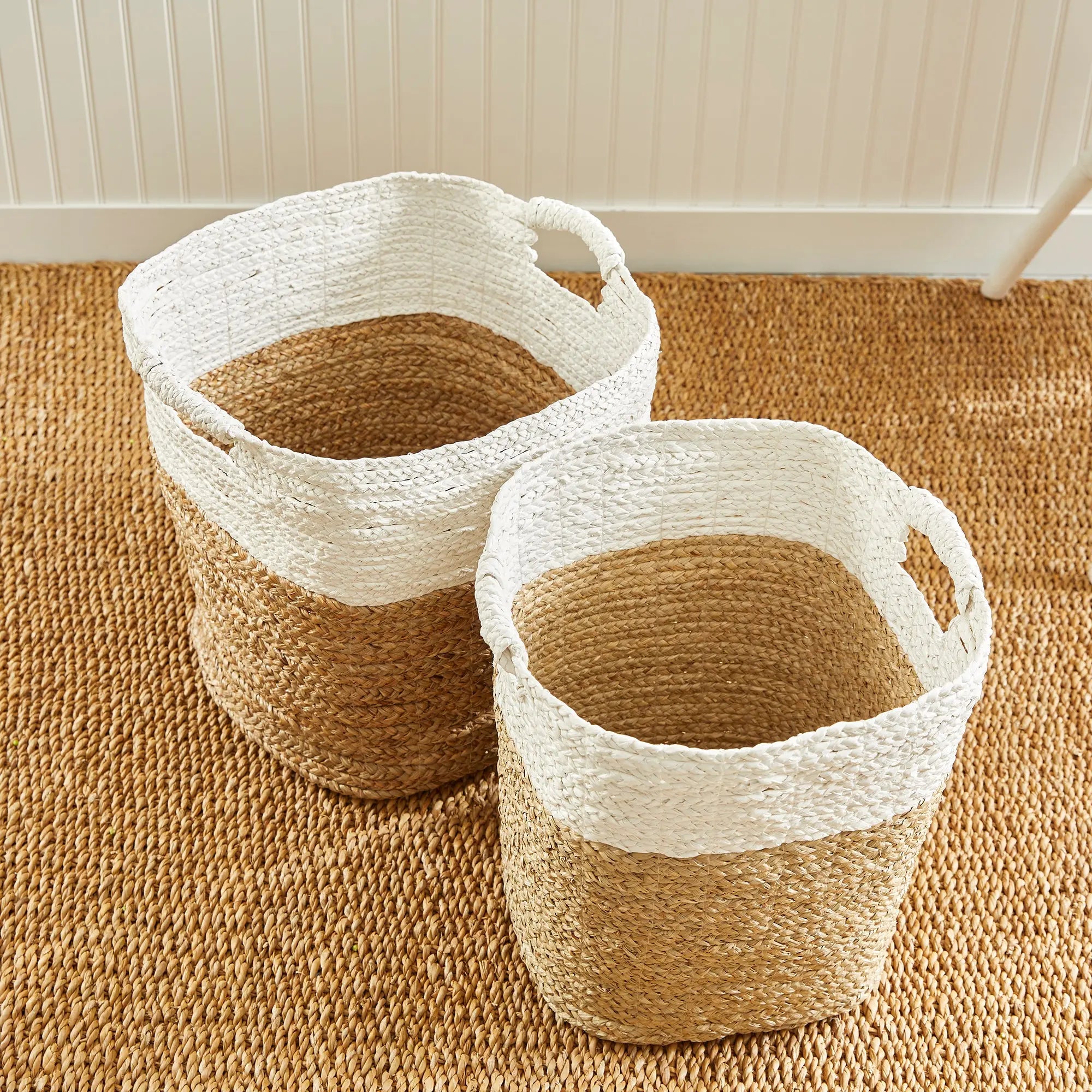 MADURA RECTANGULAR BASKETS, SET OF 2 Villa Decor & Design