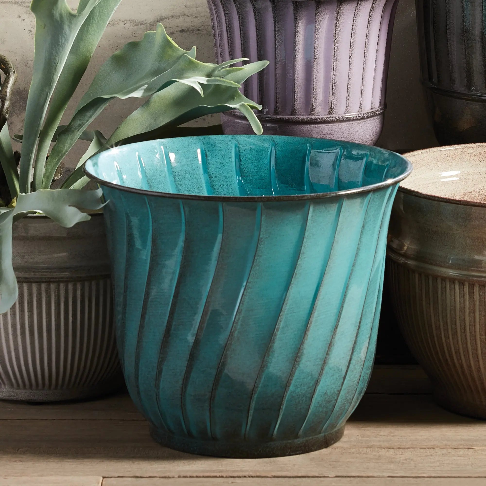 LEILANI POTS, SET OF 3 Villa Decor & Design