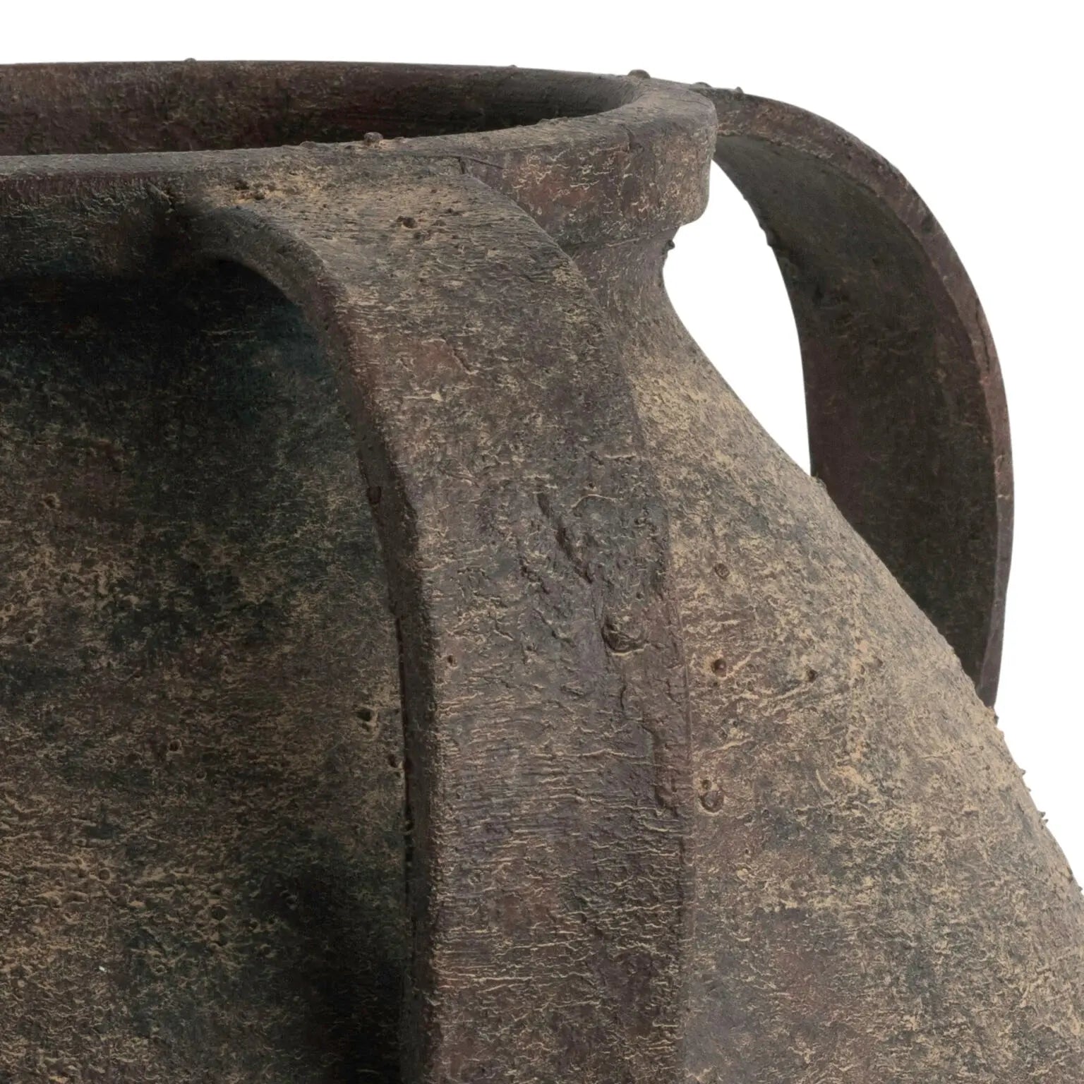 Maureen Vase - Handmade Weathered Grecian Ceramic Vase - Villa Decor & Design