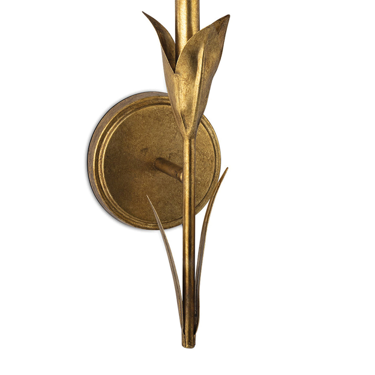 River Reed Sconce in Rattan – view 3