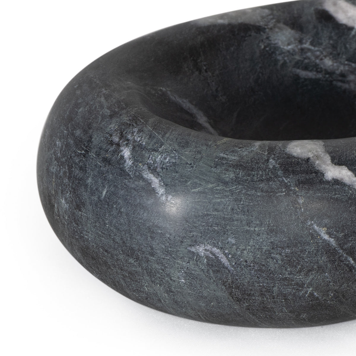Lagoon Marble Bowl in Black – view 6