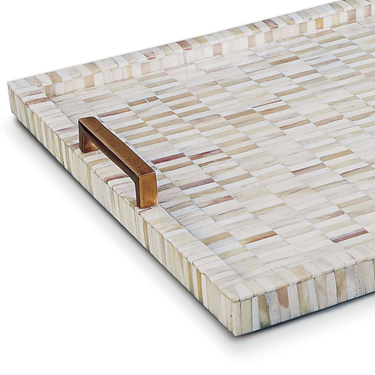 Multi-Tone Bone and Brass Tray – view 4