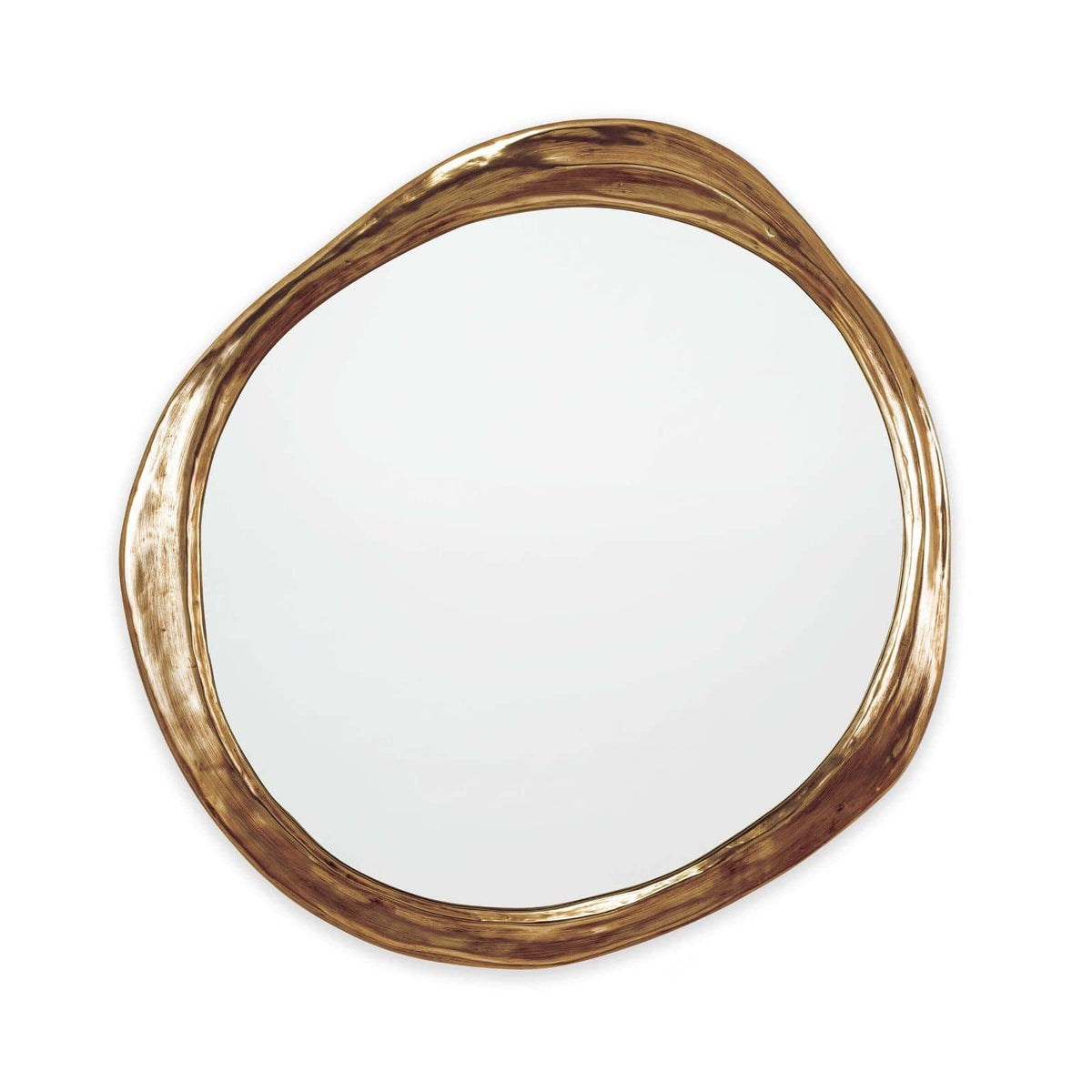Ibiza Mirror in Antique Gold