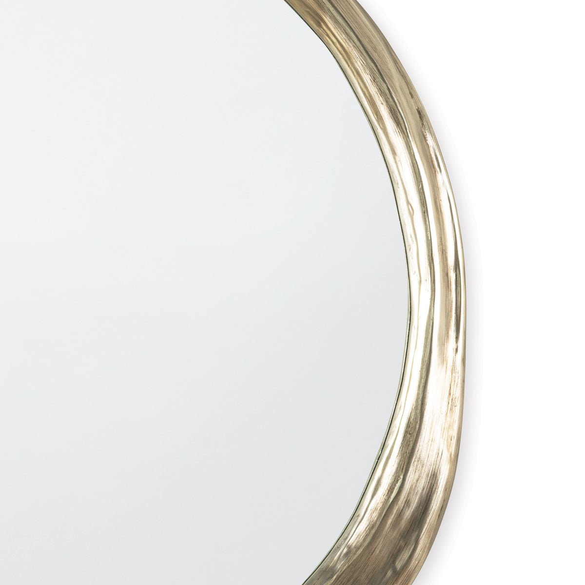 Ibiza Mirror in Antique Silver – view 5