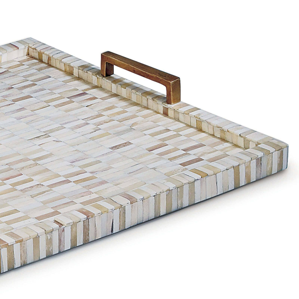 Multi-Tone Bone and Brass Tray – view 6
