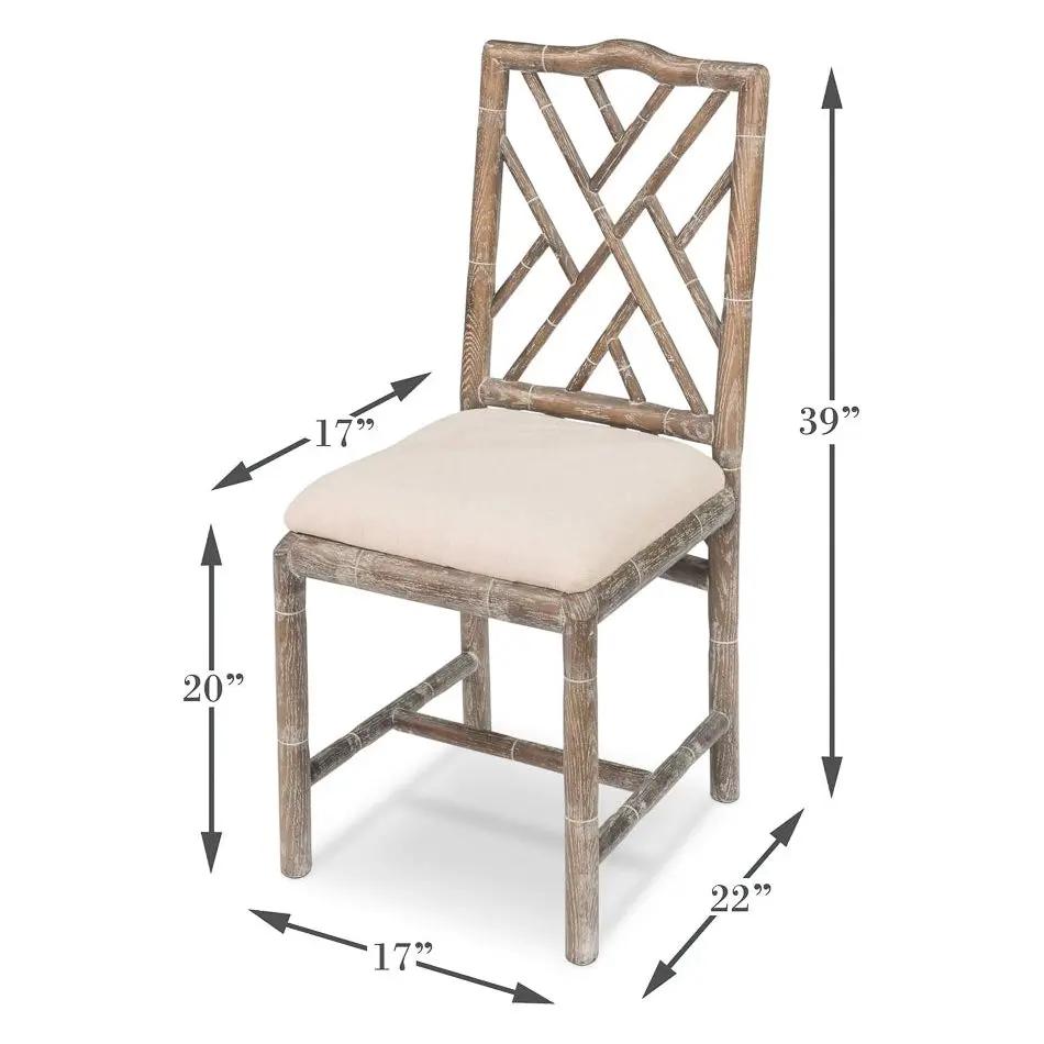 Brighton Bamboo Side Chair Sarreid, LTD.