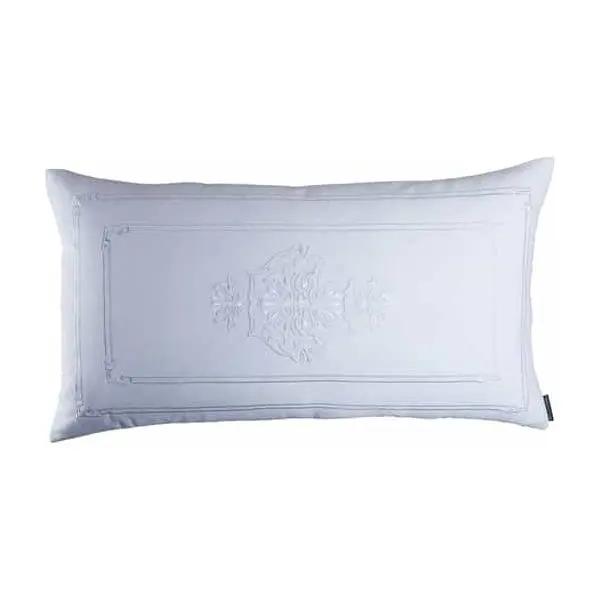 Casablanca King Pillow - White linen / white linen 20X36 Lili Alessandra