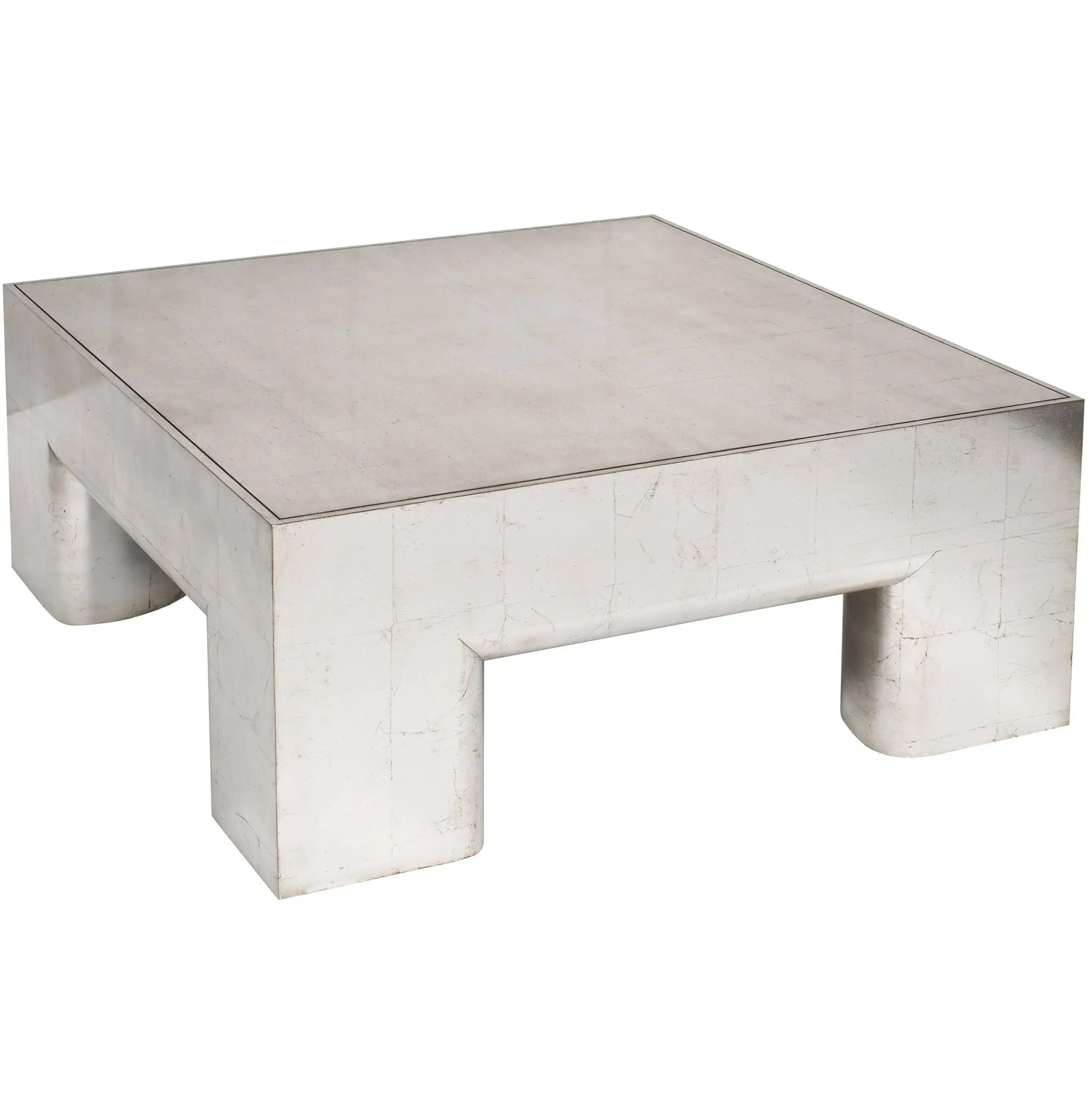 modern chunky coffee table, large coffee table