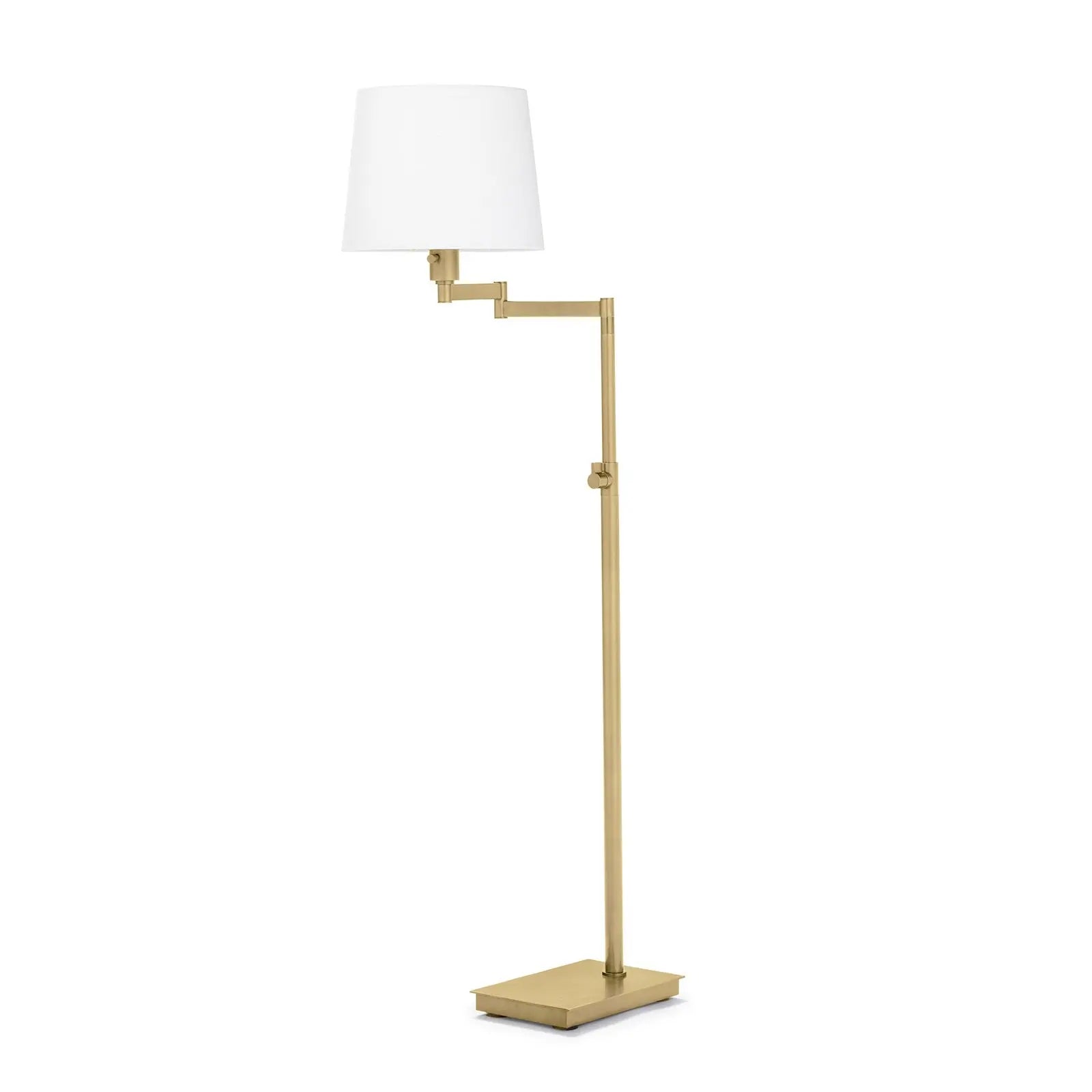 Virtue Floor Lamp (Natural Brass, Oil Rubbed Bronze, or Polished Nickel) - Villa Decor & Design