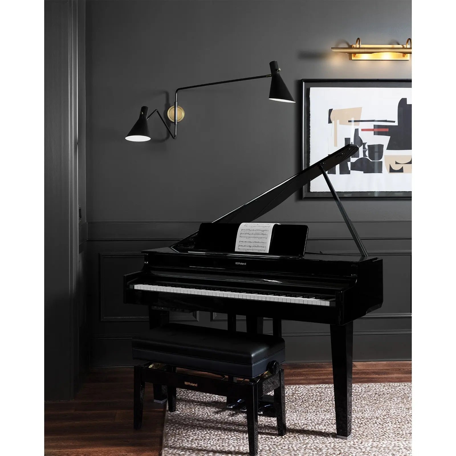 Redford Picture Light (Small or Large) – Natural Brass, Oil Rubbed Bronze, or Polished Nickel - Villa Decor & Design