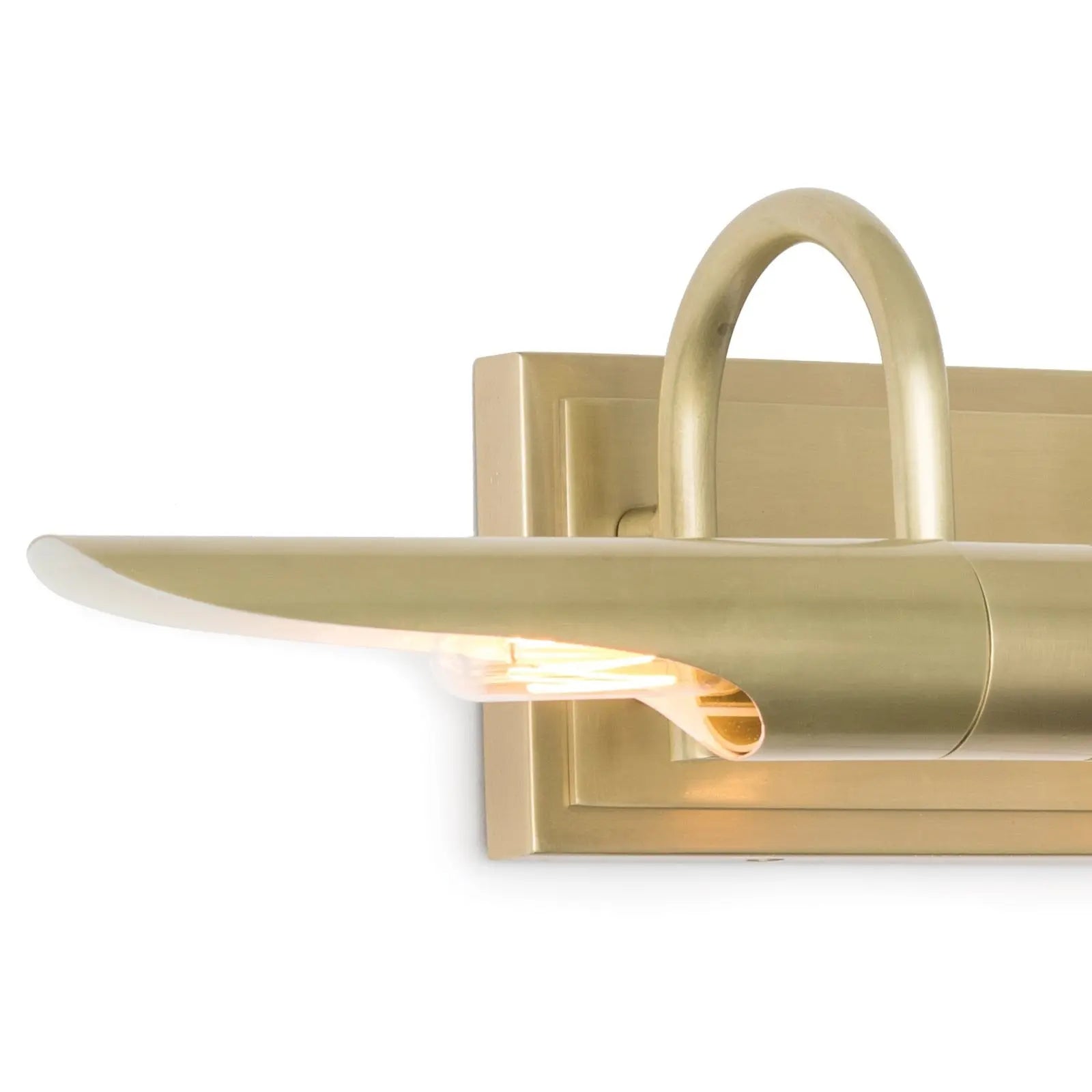 Redford Picture Light (Small or Large) – Natural Brass, Oil Rubbed Bronze, or Polished Nickel - Villa Decor & Design