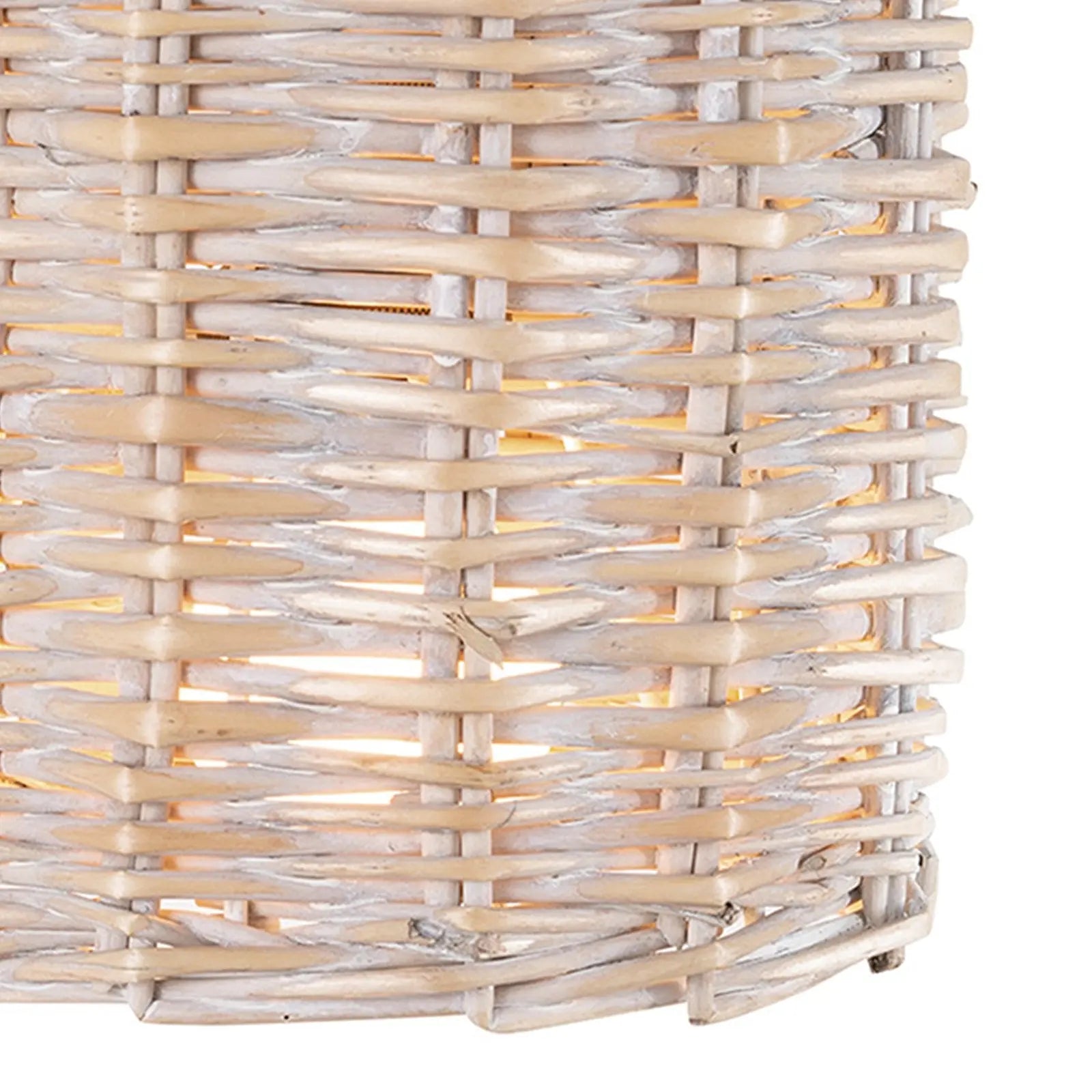 Regina Andrew Nantucket Sconce with woven rattan shade