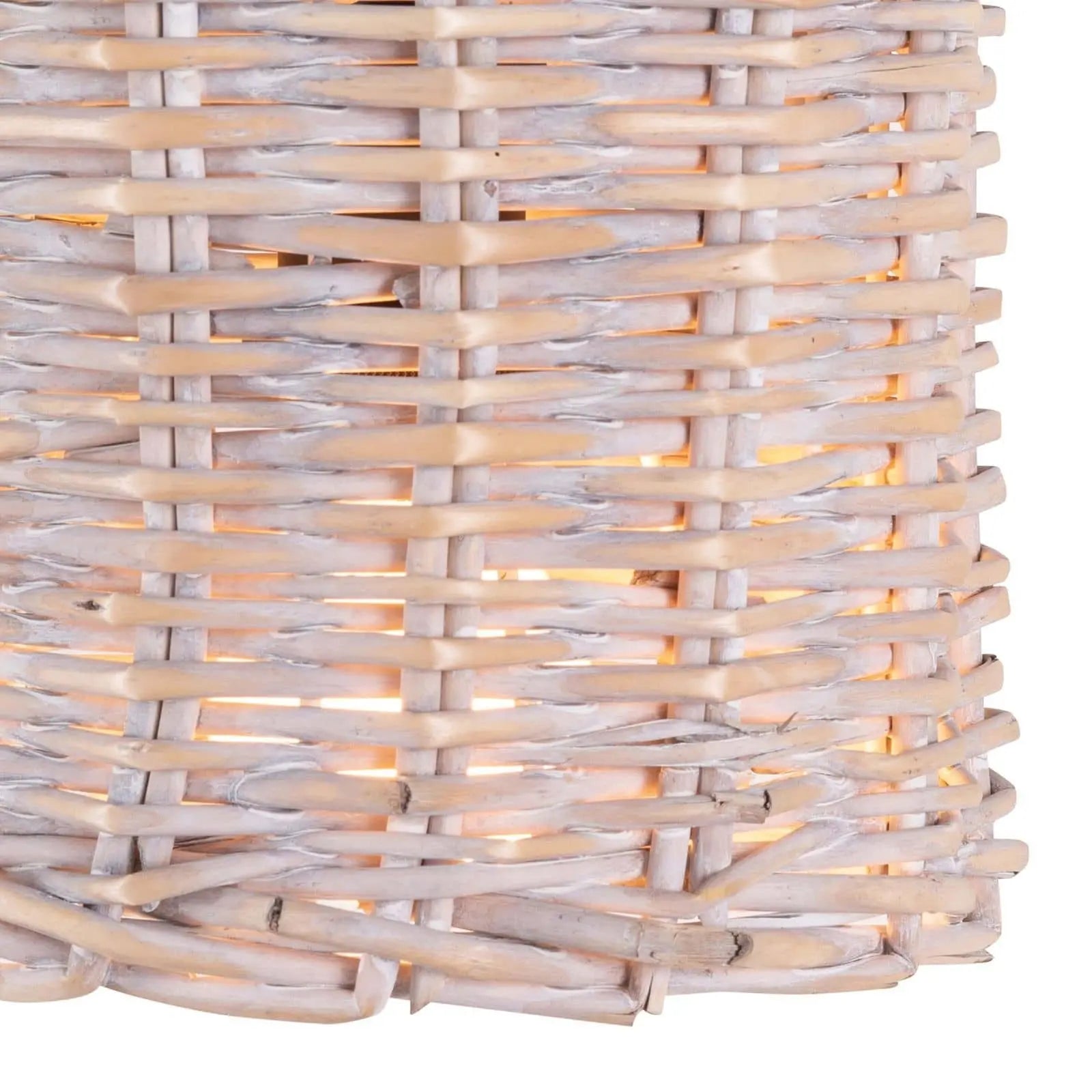 Regina Andrew Nantucket Sconce with woven rattan shade