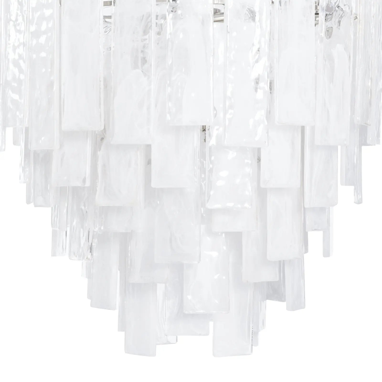 Glacier Chandelier small (Polished Nickel)