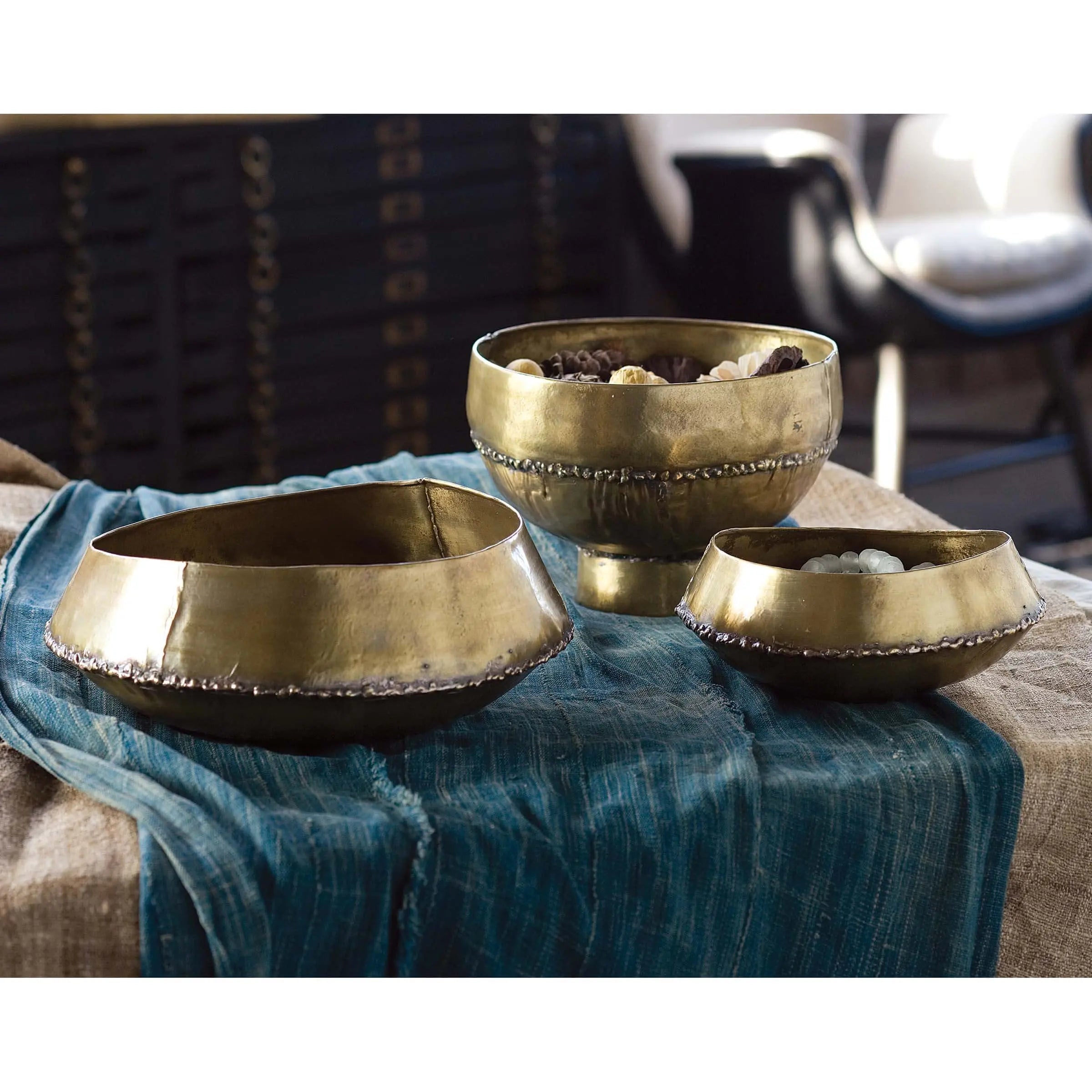 Bedouin Bowl Platform (Brass)