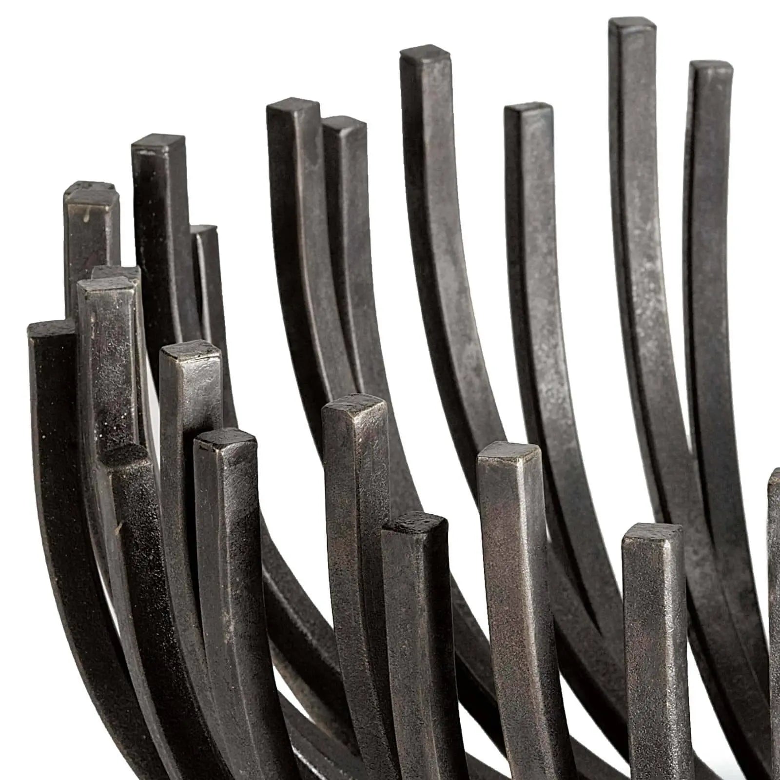 Regina Andrew webbed bowl circle blackened iron